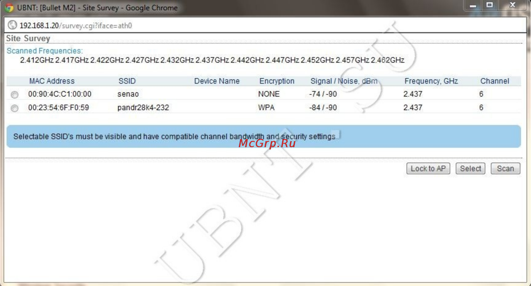 Ubiquiti Bullet M5HP Инструкция по эксплуатации онлайн [7/21] 66673