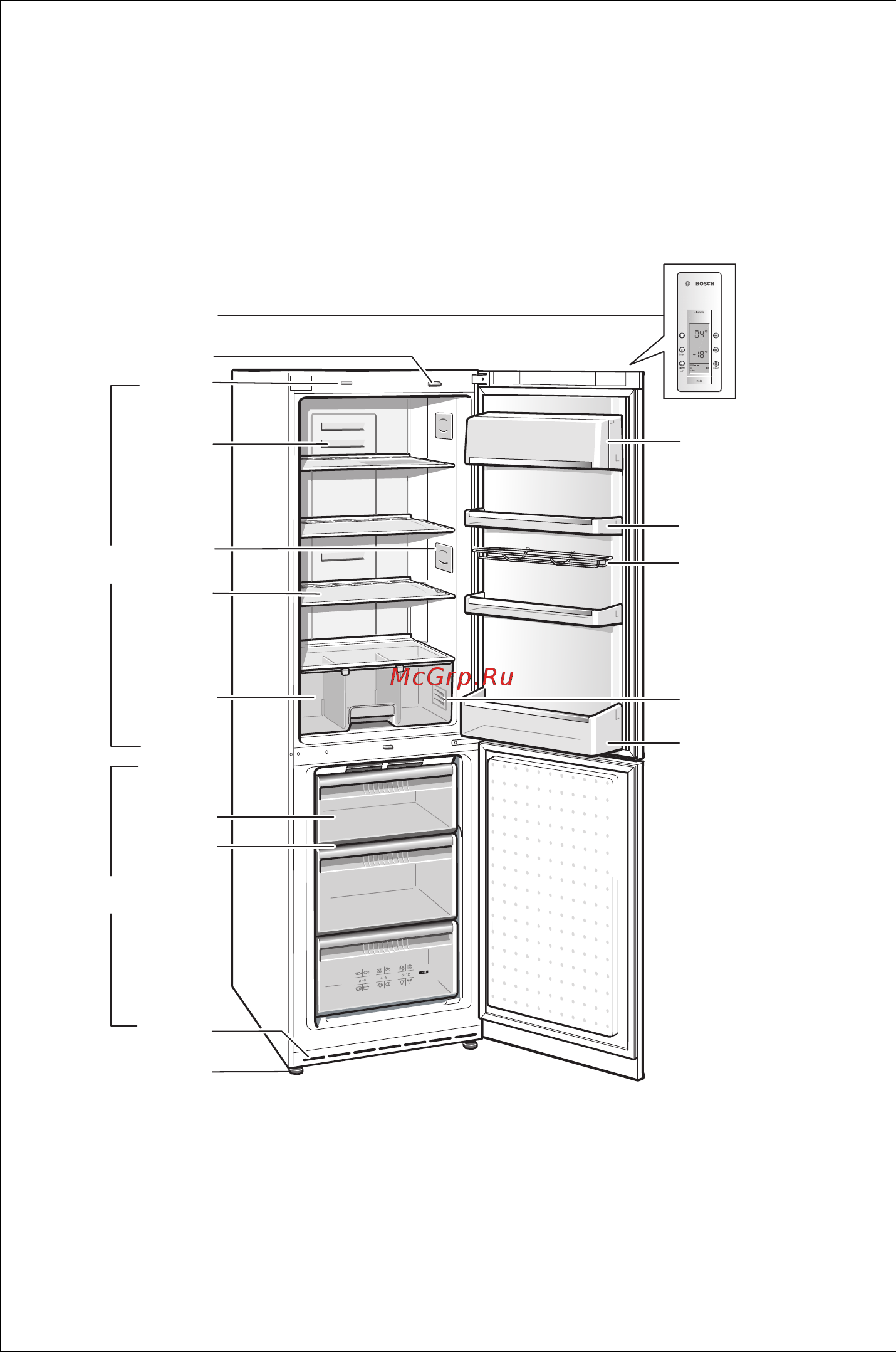 Bosch KGN39A25 Инструкция по эксплуатации онлайн [26/30] 66674