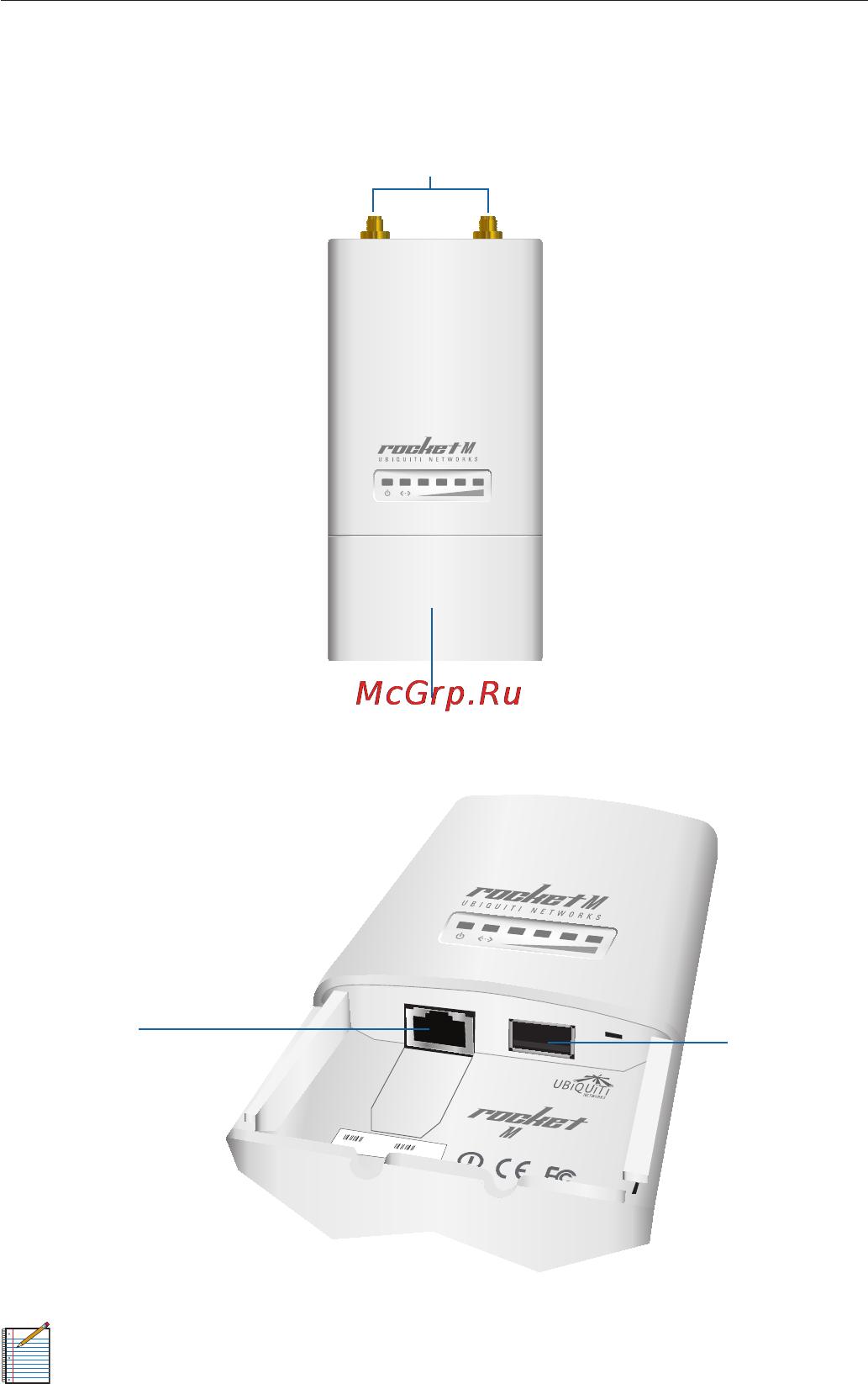 Ubiquiti Rocket M2 [4/24] M quick start guide