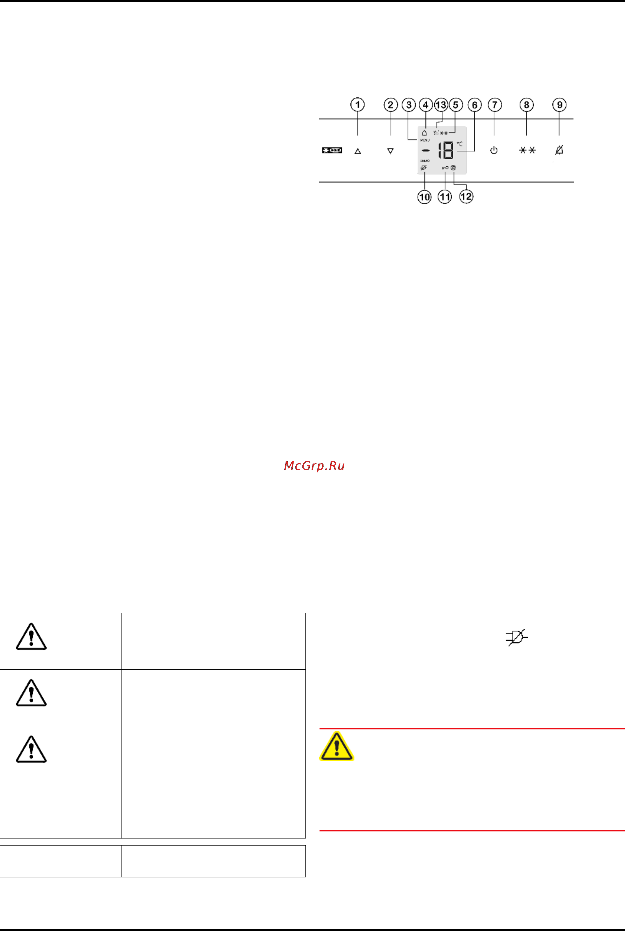 Liebherr GNes 3076-22 [4/16] Приборы контроля и управления
