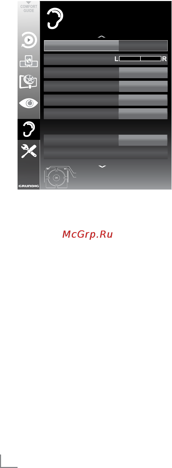 Grundig 42 VLE 9480 SL [22/93] Setting
