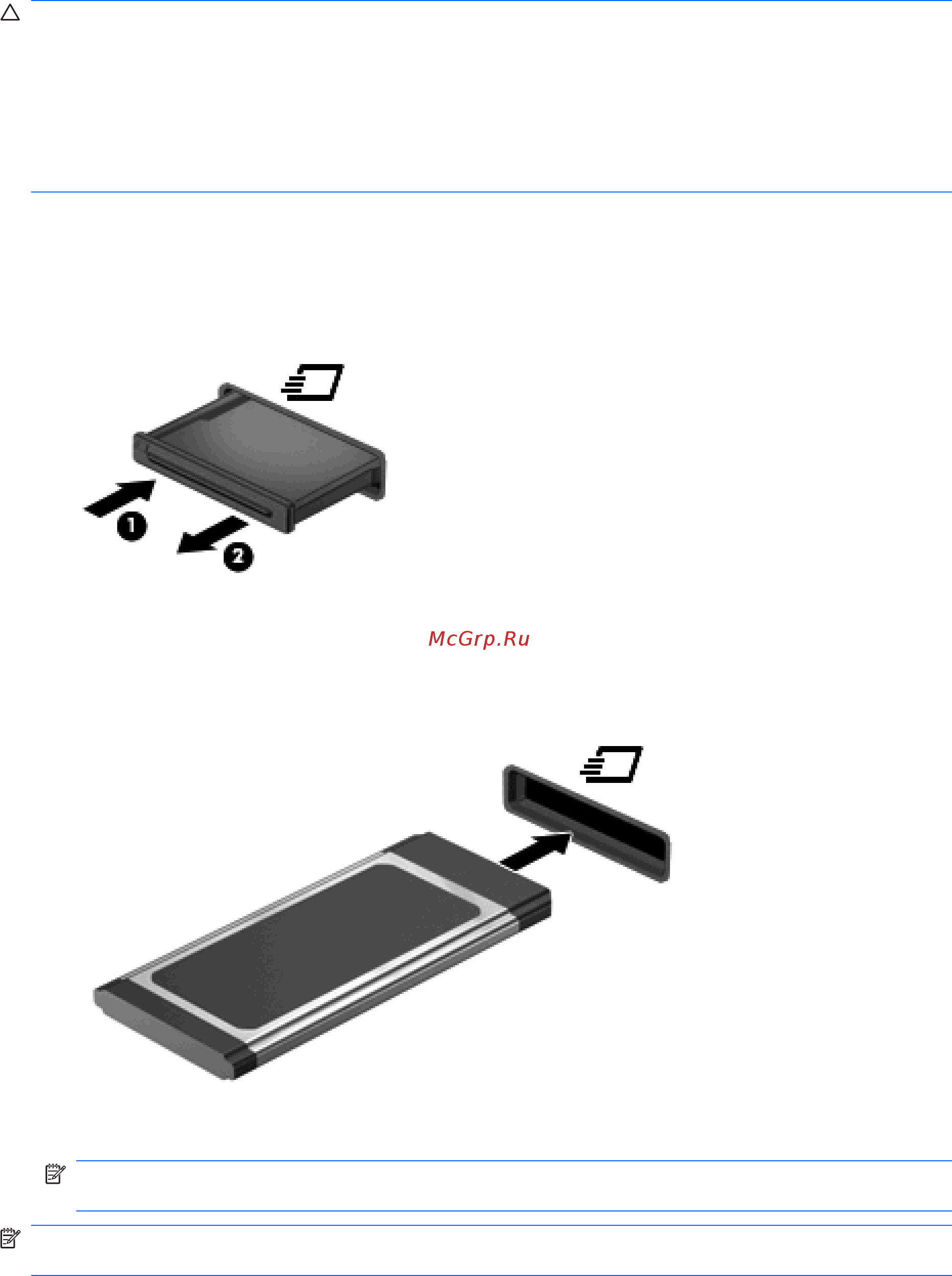 HP Mini 110-4103er B1P17EA [46/82] Установка карты expresscard
