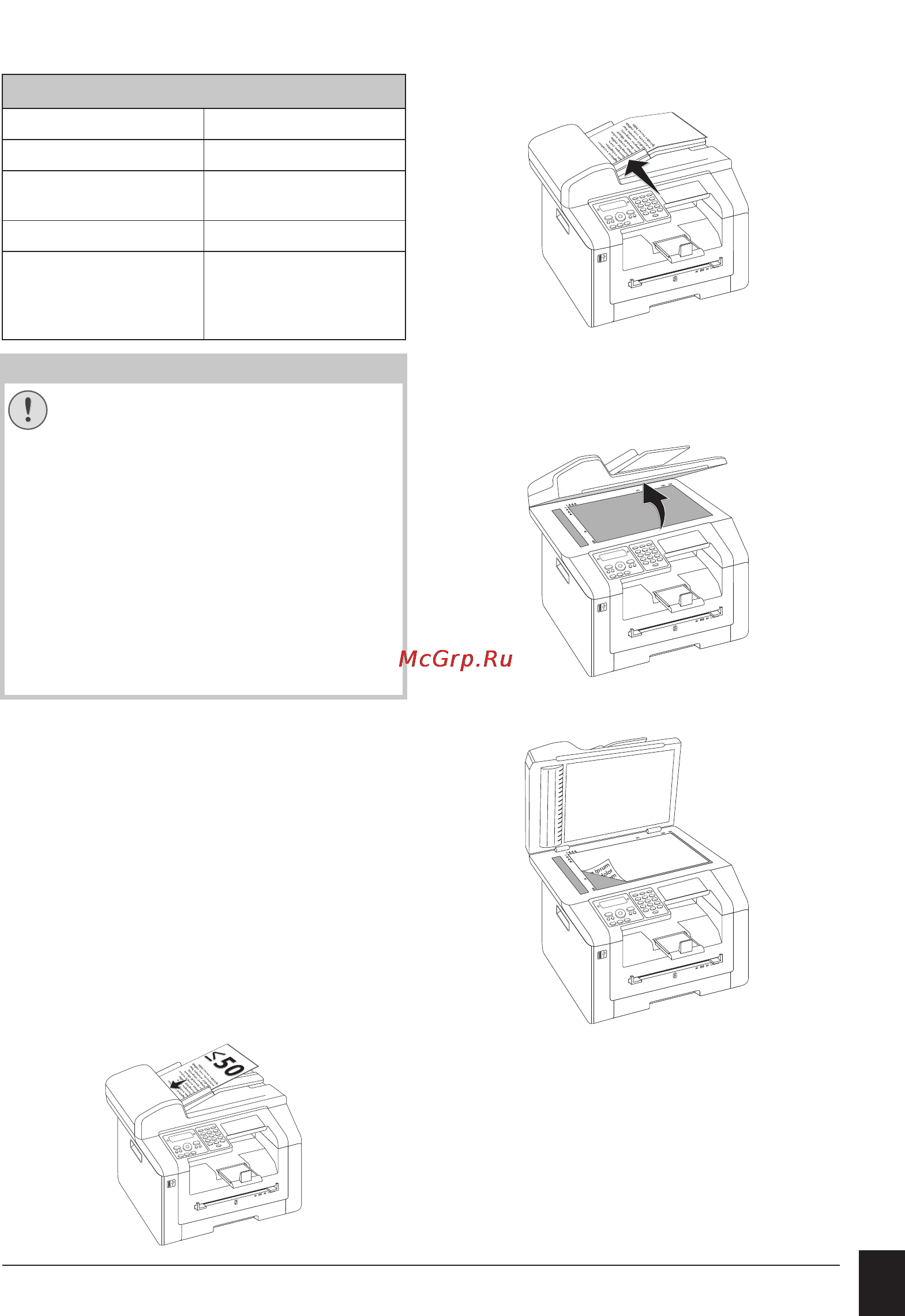 Philips MFD 6170DW [35/96] Копировальный аппарат
