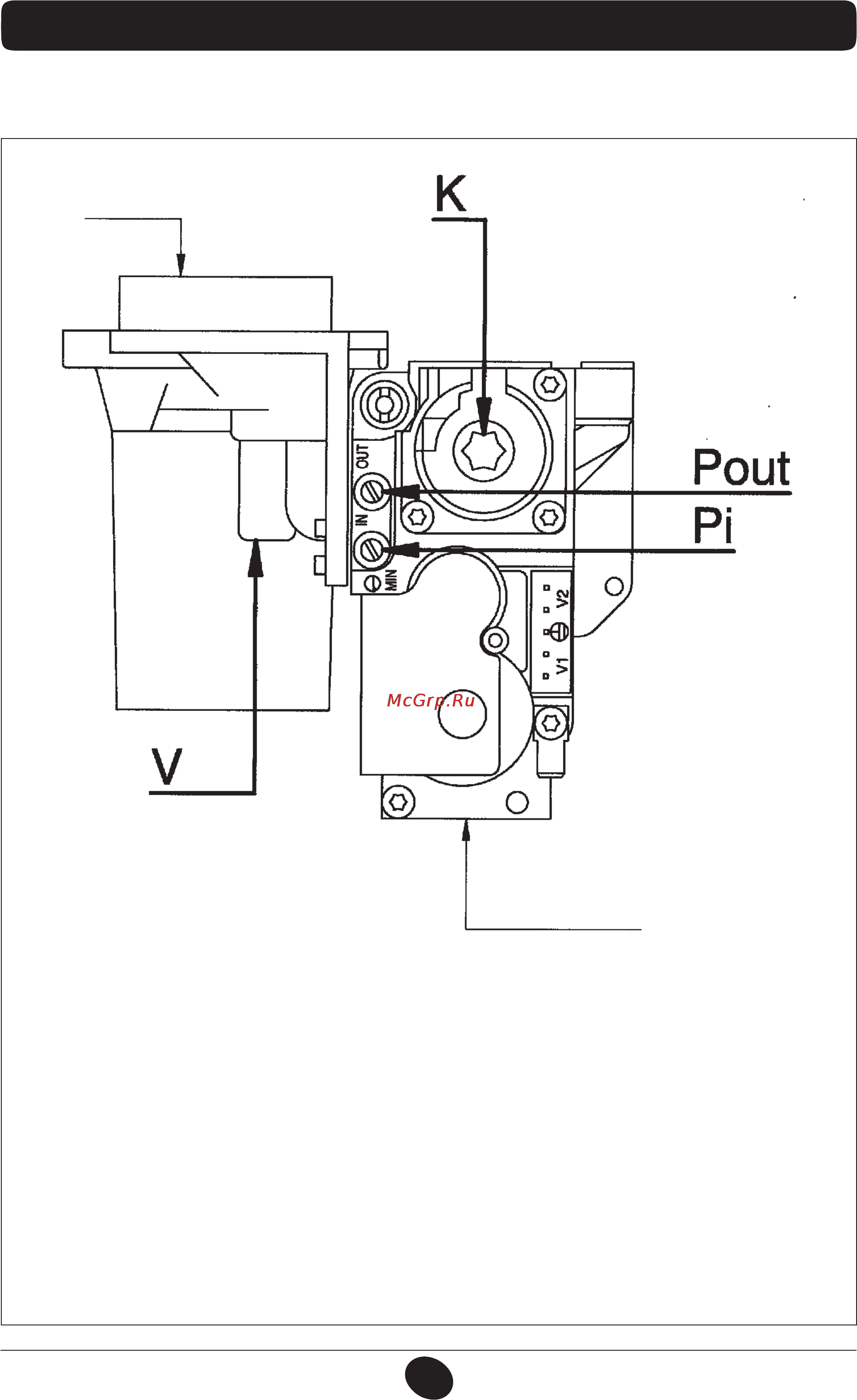 Baxi POWER HT 45-65 [24/34] Настройка газовых клапанов