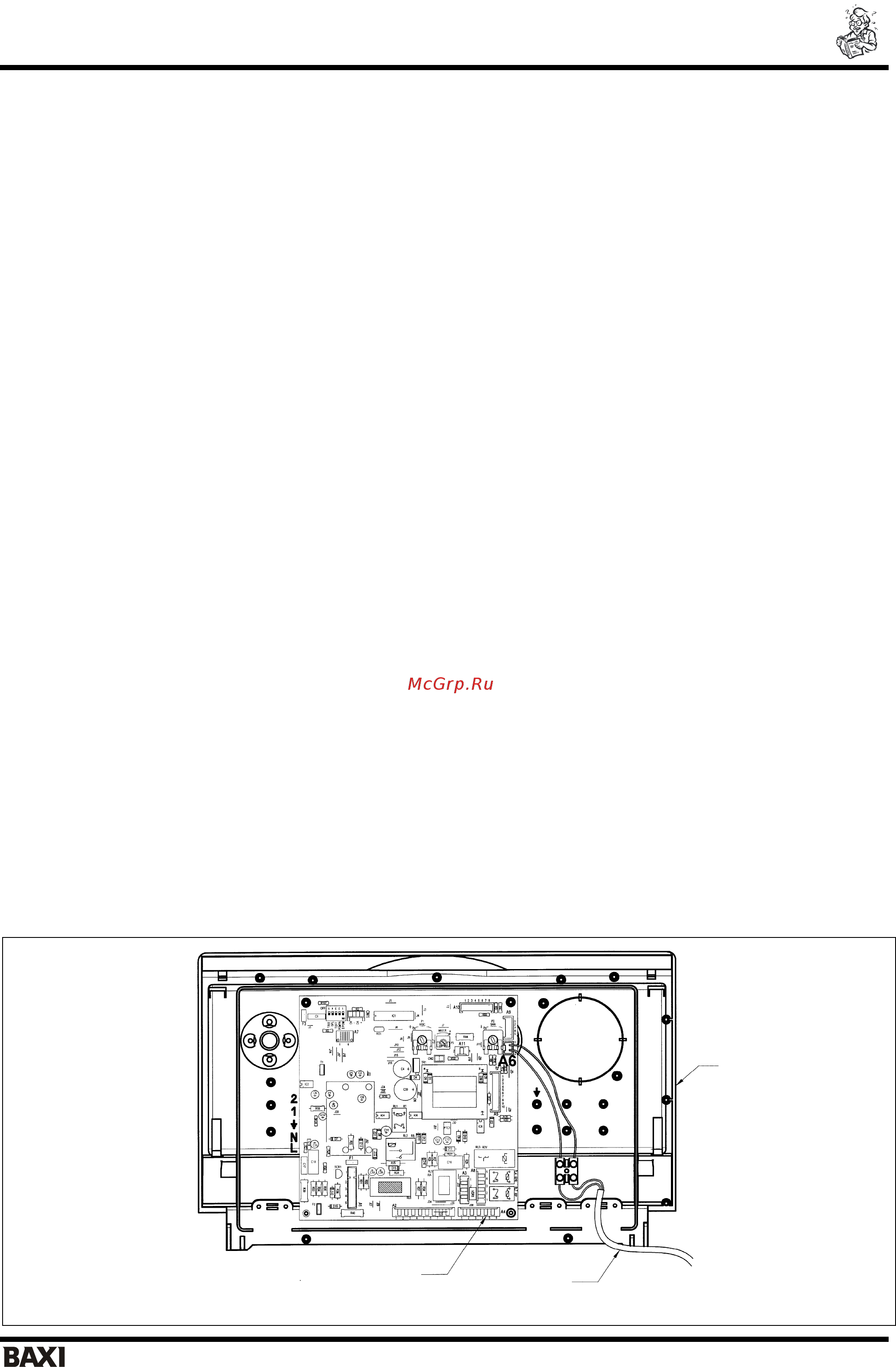 Baxi SLIM 2.300 FI [20/33] Присоединение программируемого таймера