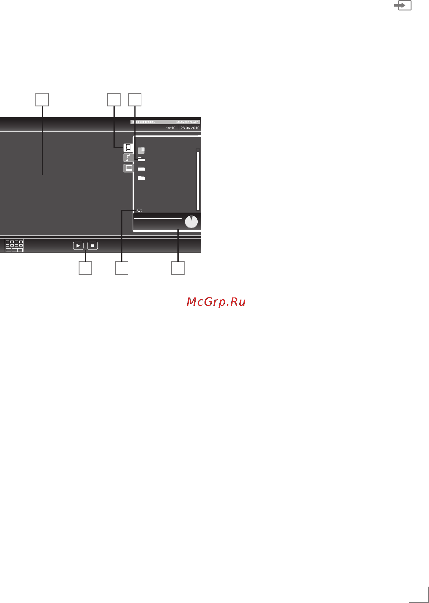 Grundig 26 VLE 8200 BL [30/33] Usb operatio