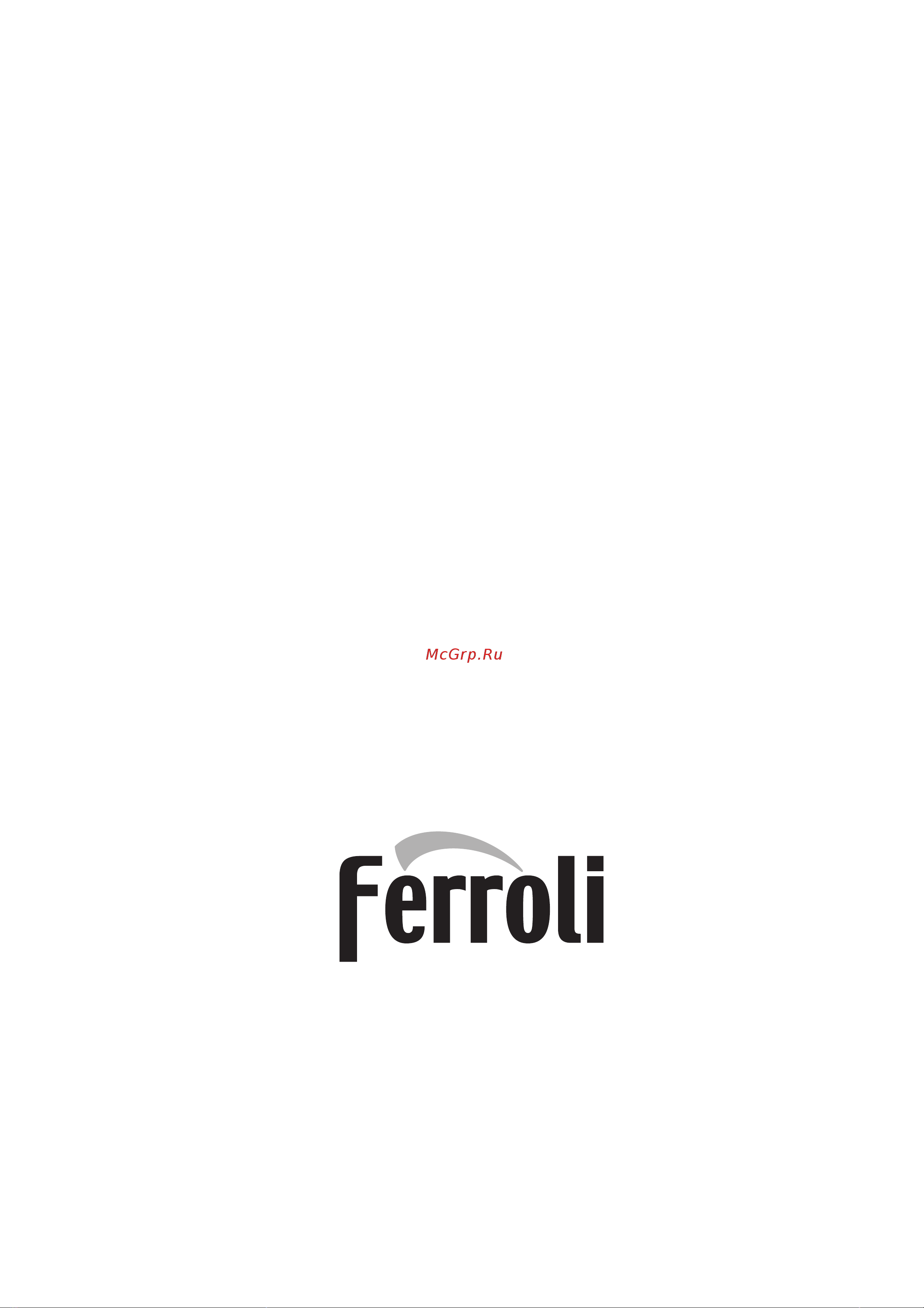 Ferroli DOMIPROJECT C24 Инструкция по эксплуатации онлайн [21/21] 66816
