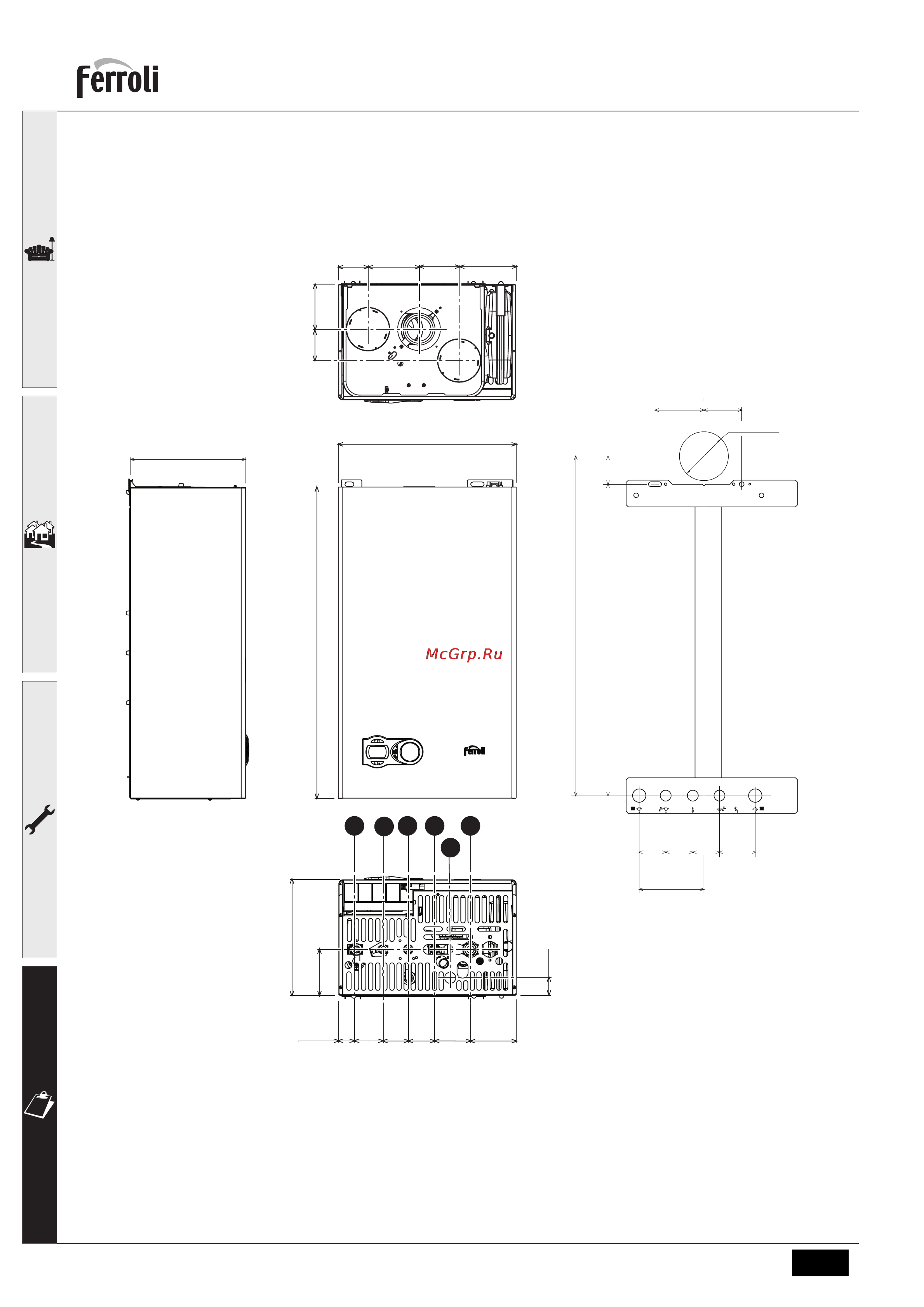 Ferroli DOMITECH F24 [23/28] Характеристики и технические данные
