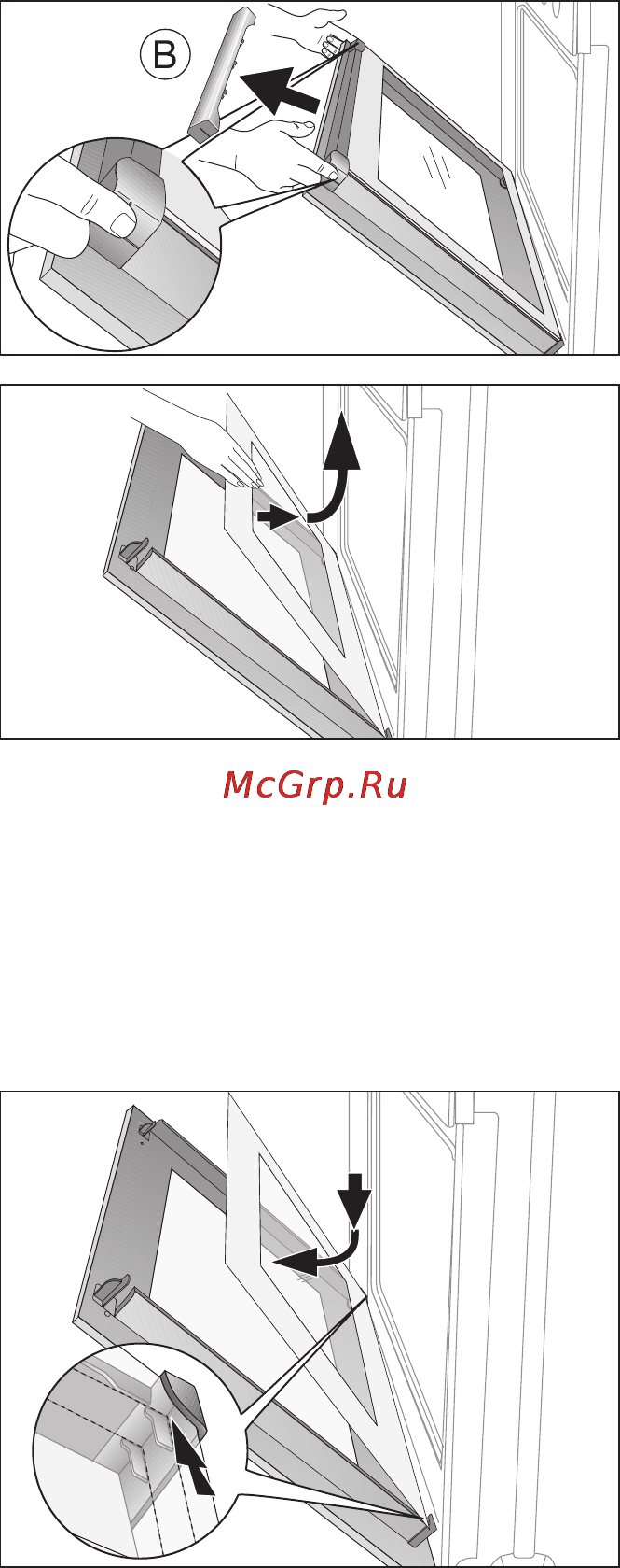 Electrolux EOB32100 X [44/60] Мытье дверного стекла