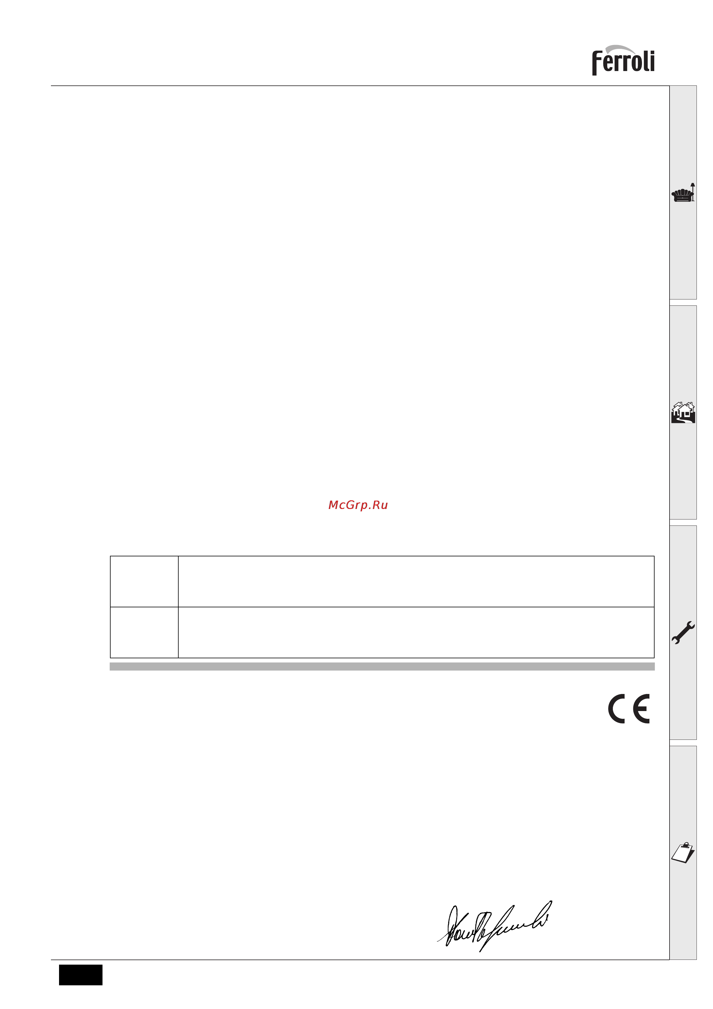 Ferroli DOMITECH C24 [2/23] Domitech с 24