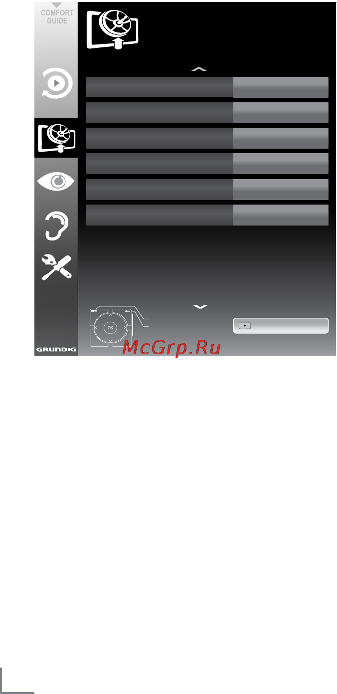 Grundig 32 CLE 5407 BG [16/67] Setting