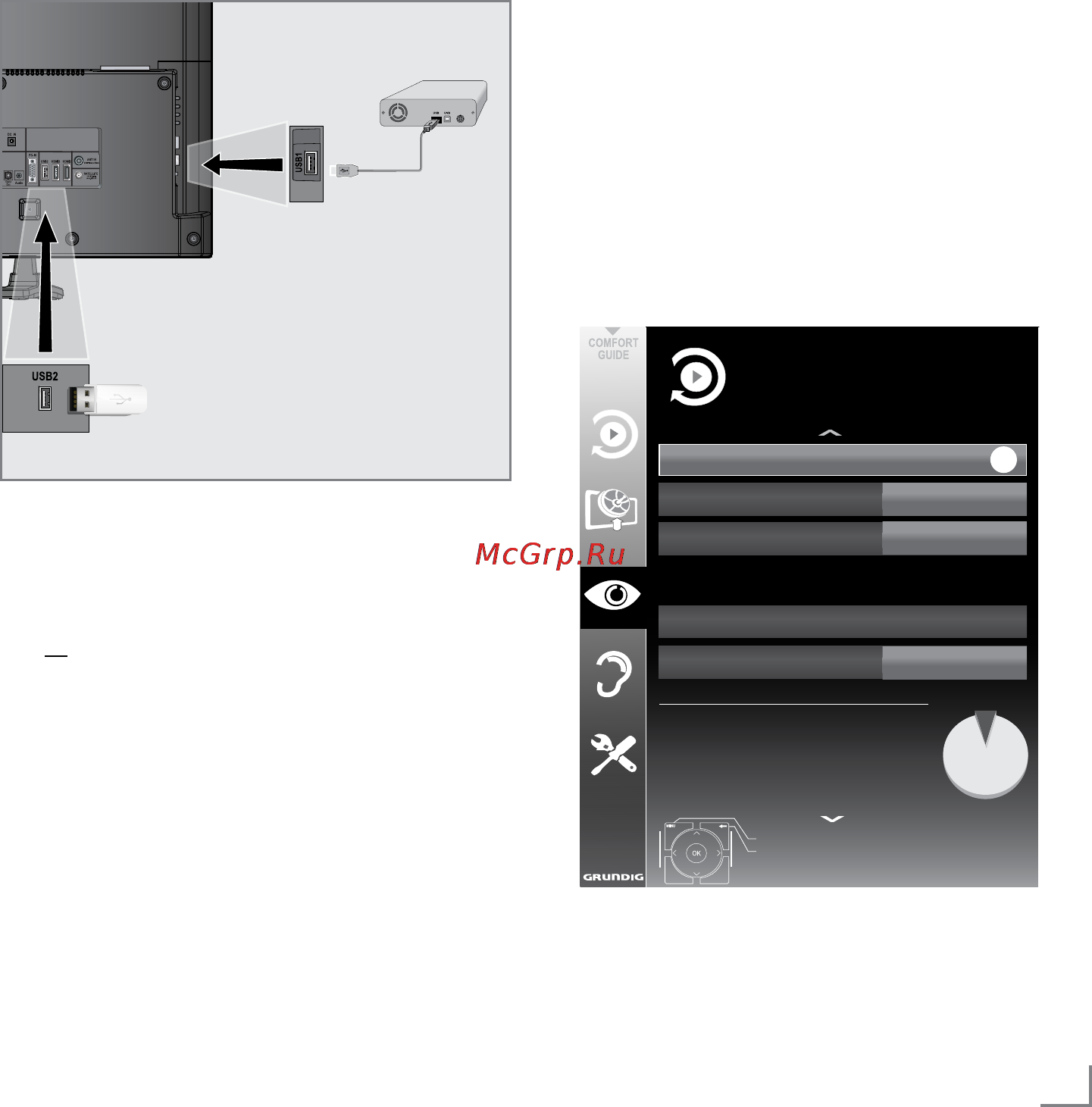 Grundig 32 CLE 5407 BG [29/67] Usb recordin