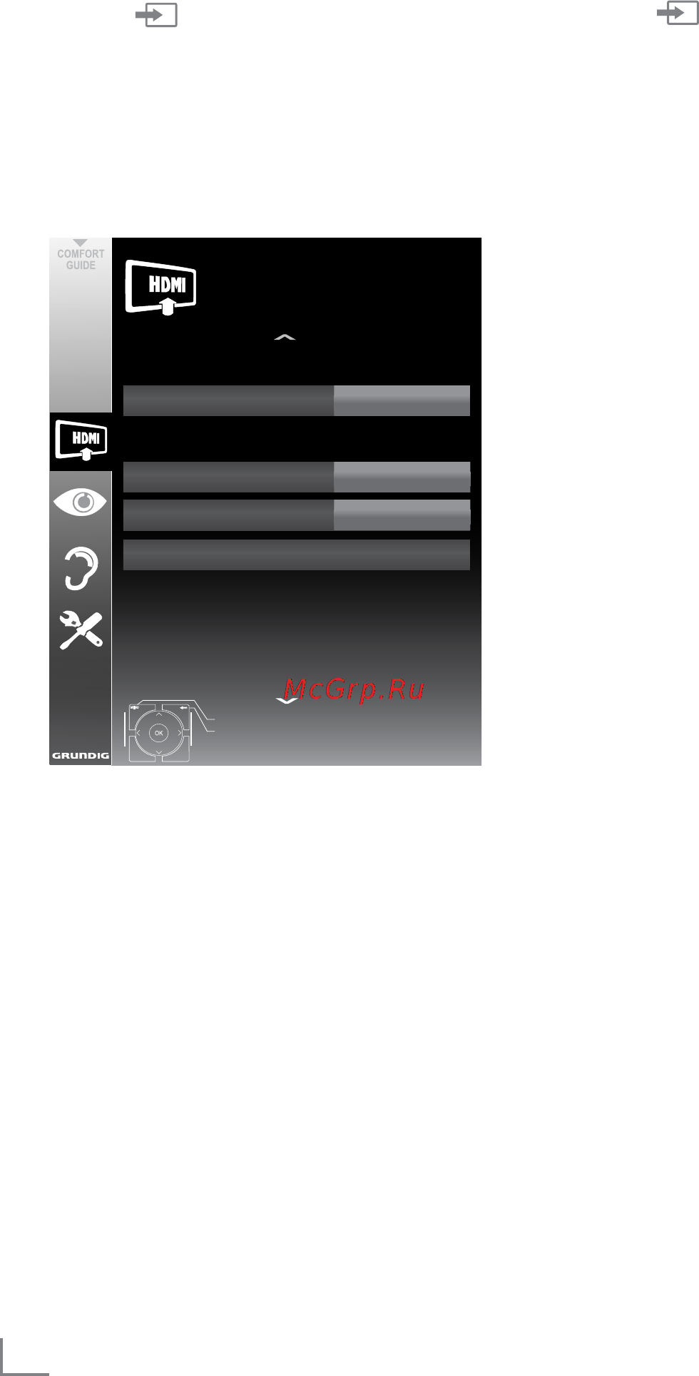 Grundig 32 CLE 5407 BG [48/67] Operation using external device