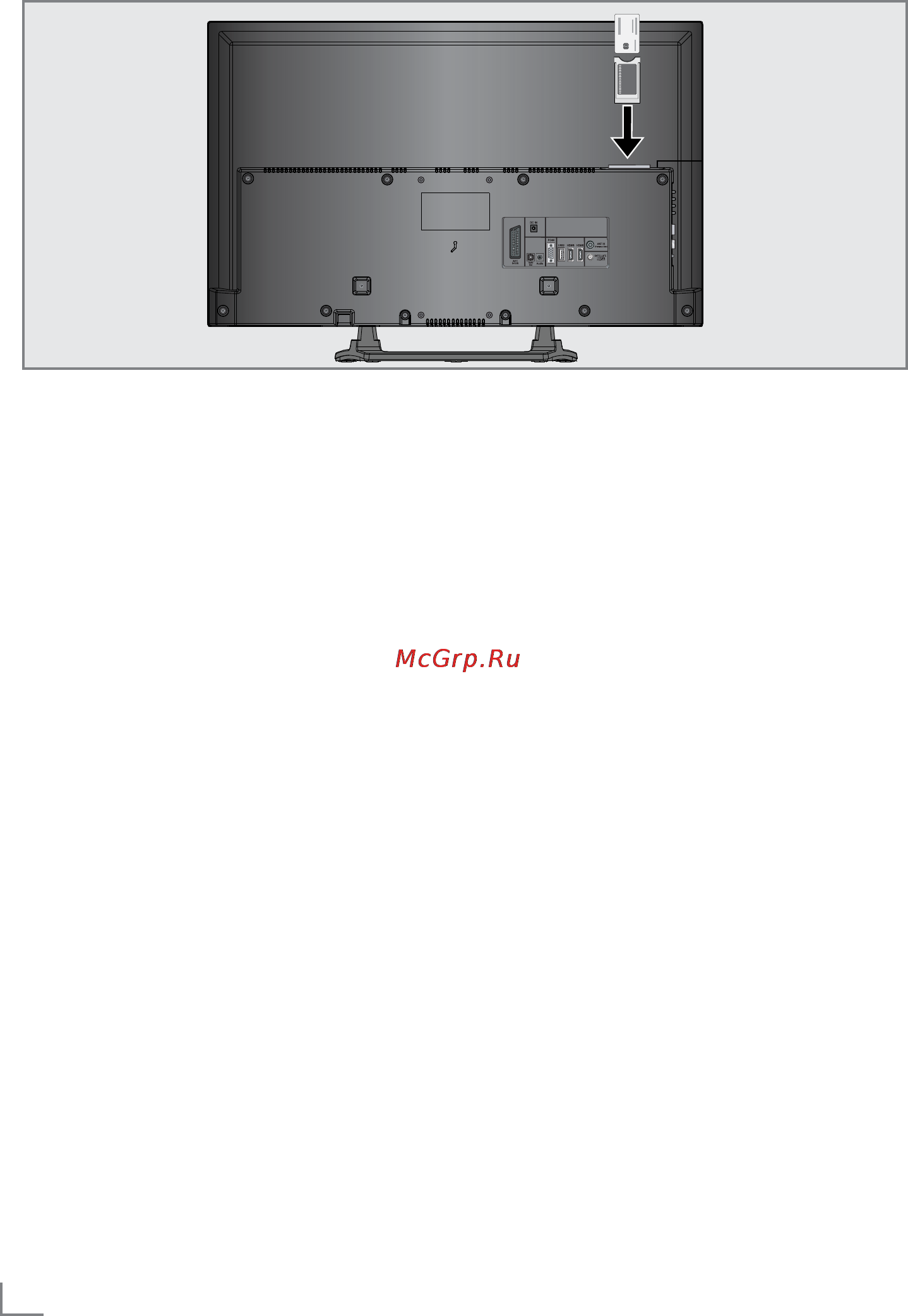 Grundig 32 CLE 5407 BG [54/67] Operation with a common interfac