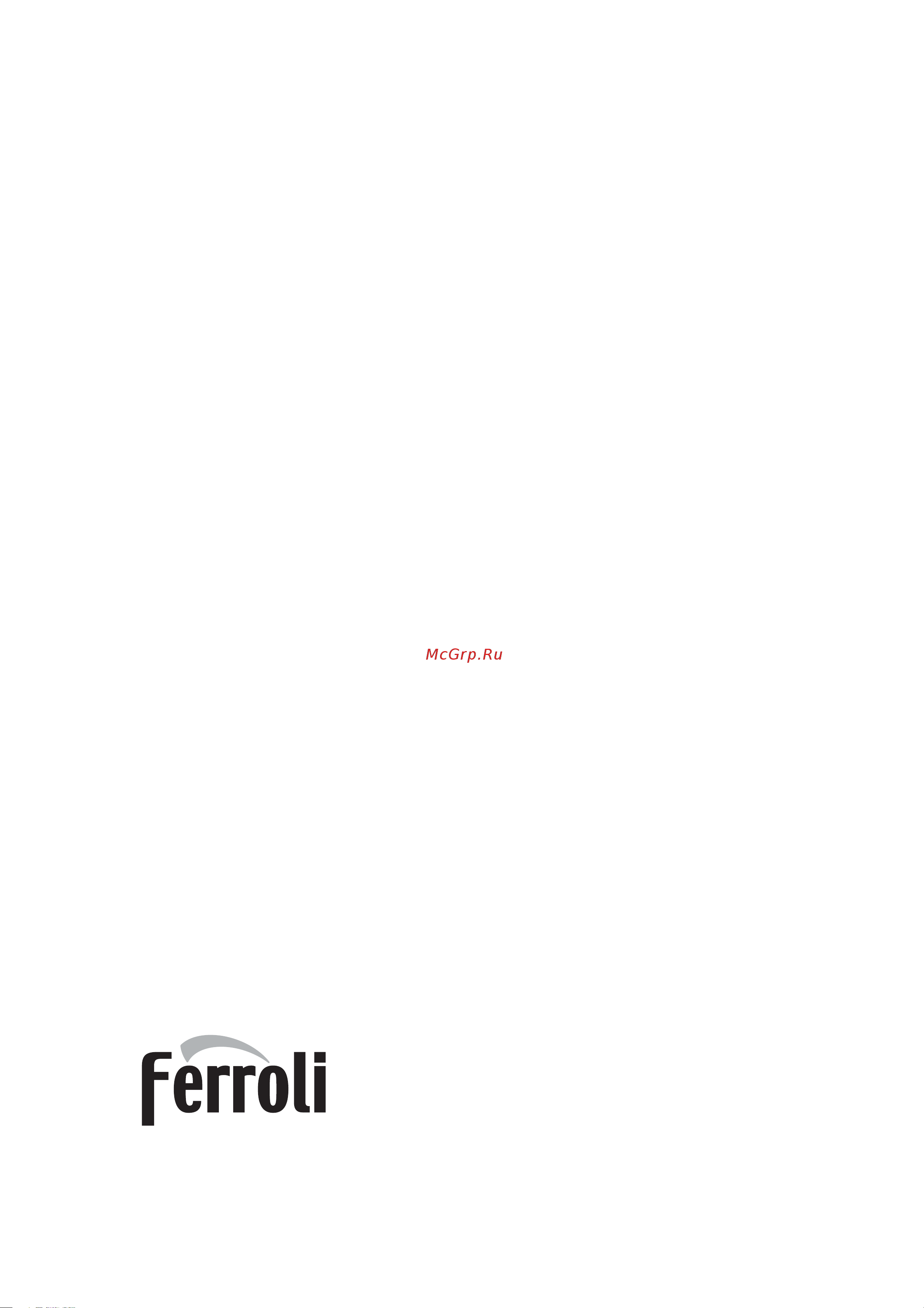Ferroli DIVATOP C24 Инструкция по эксплуатации онлайн [26/26] 66843