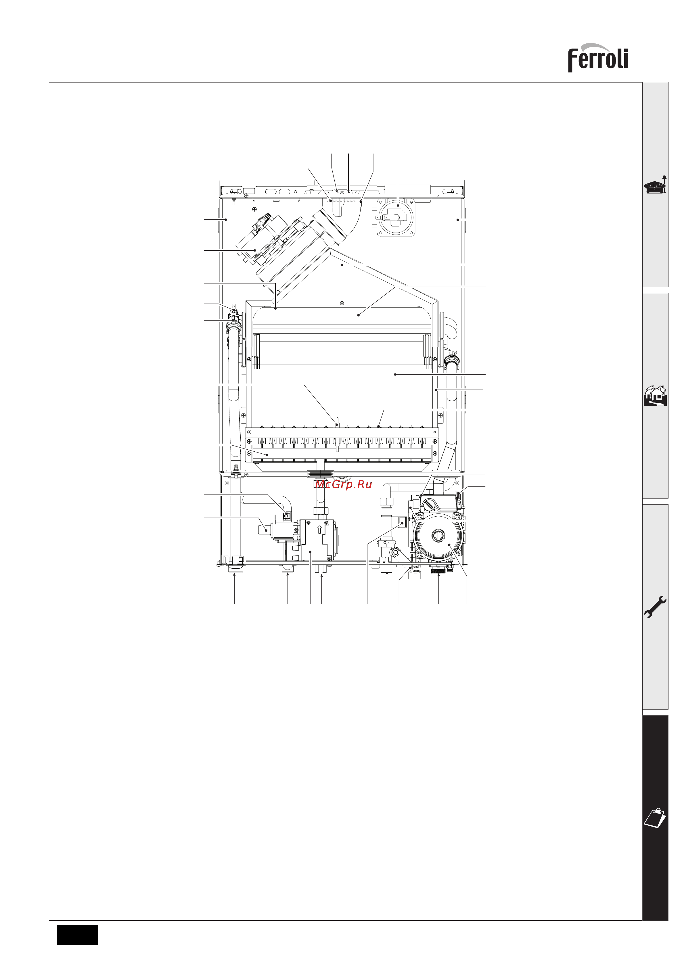 Ferroli DOMICOMPACT F30 [20/25] Domicompact f 30