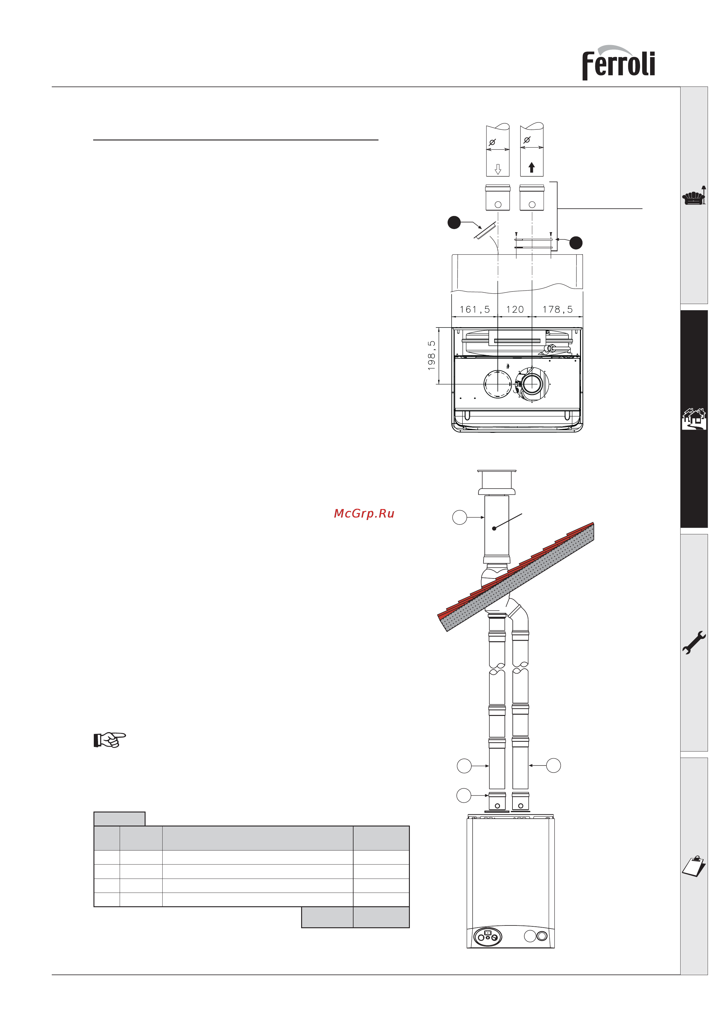 Ferroli DOMICOMPACT F30B [19/40] Ом1сотрас1 р 30 в