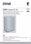 Ferroli DOMICOMPACT C24 Инструкция по эксплуатации