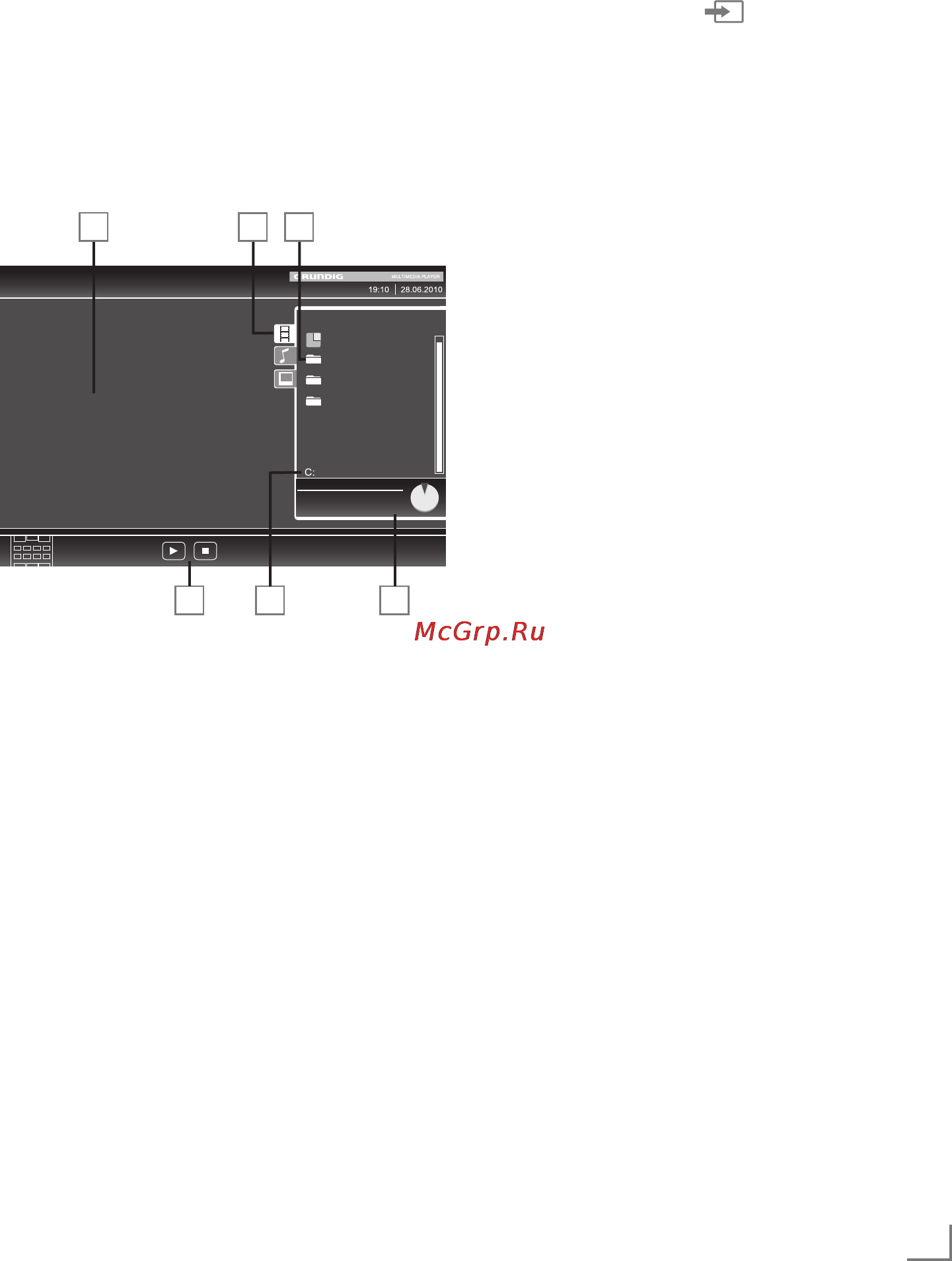 Grundig 40 VLE 8270 BR [49/83] Использование us