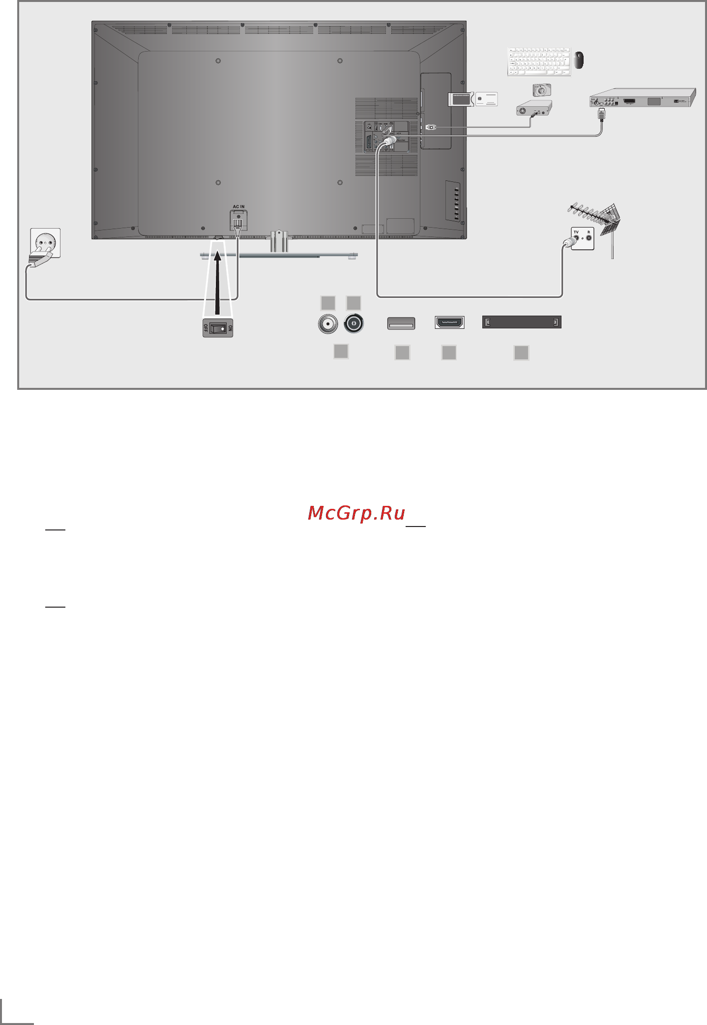 Grundig 47 VLE 9381 SR [6/34] Подключение и подготовк