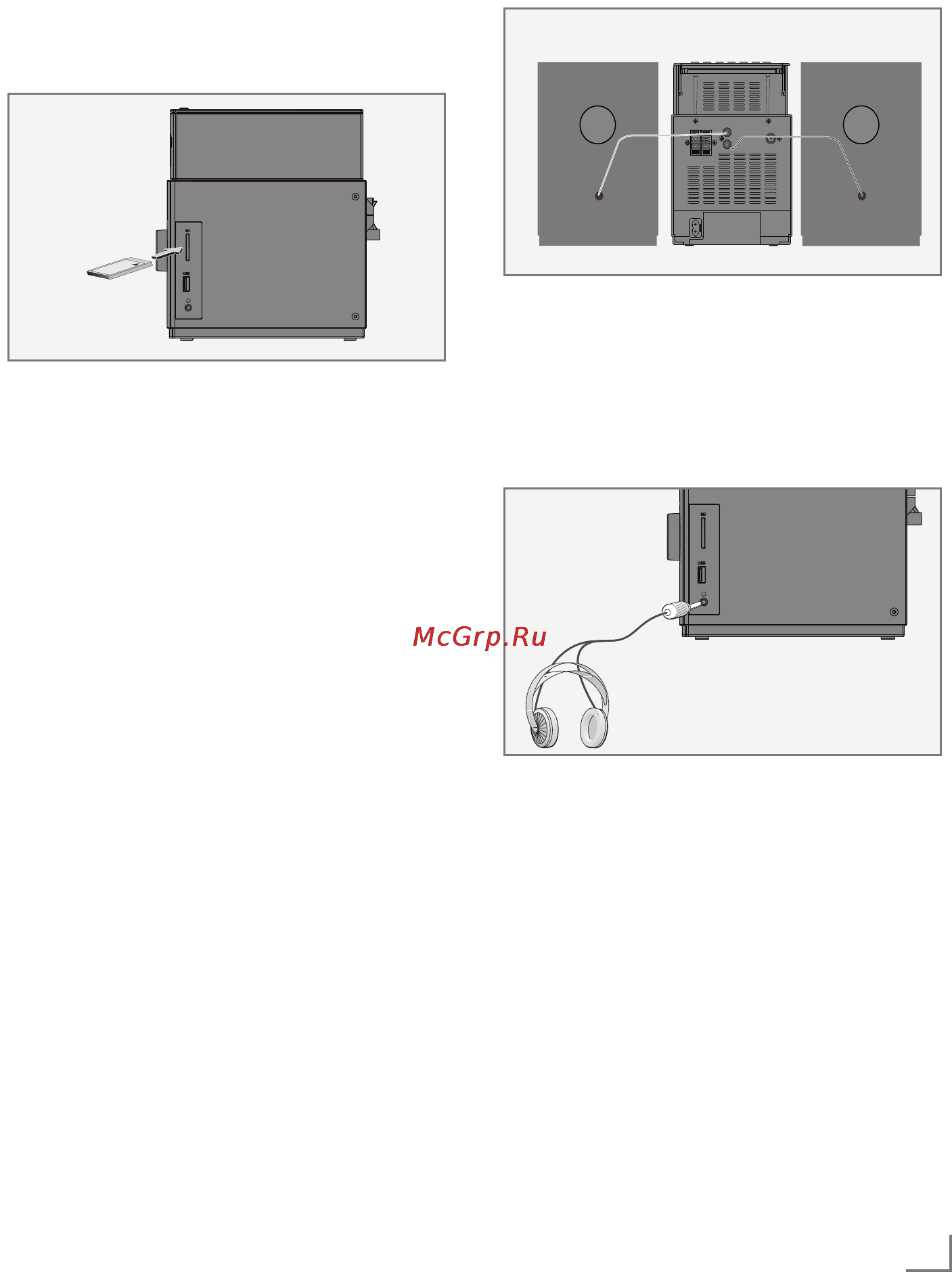 Grundig MS 520 [11/28] Connection and preparatio