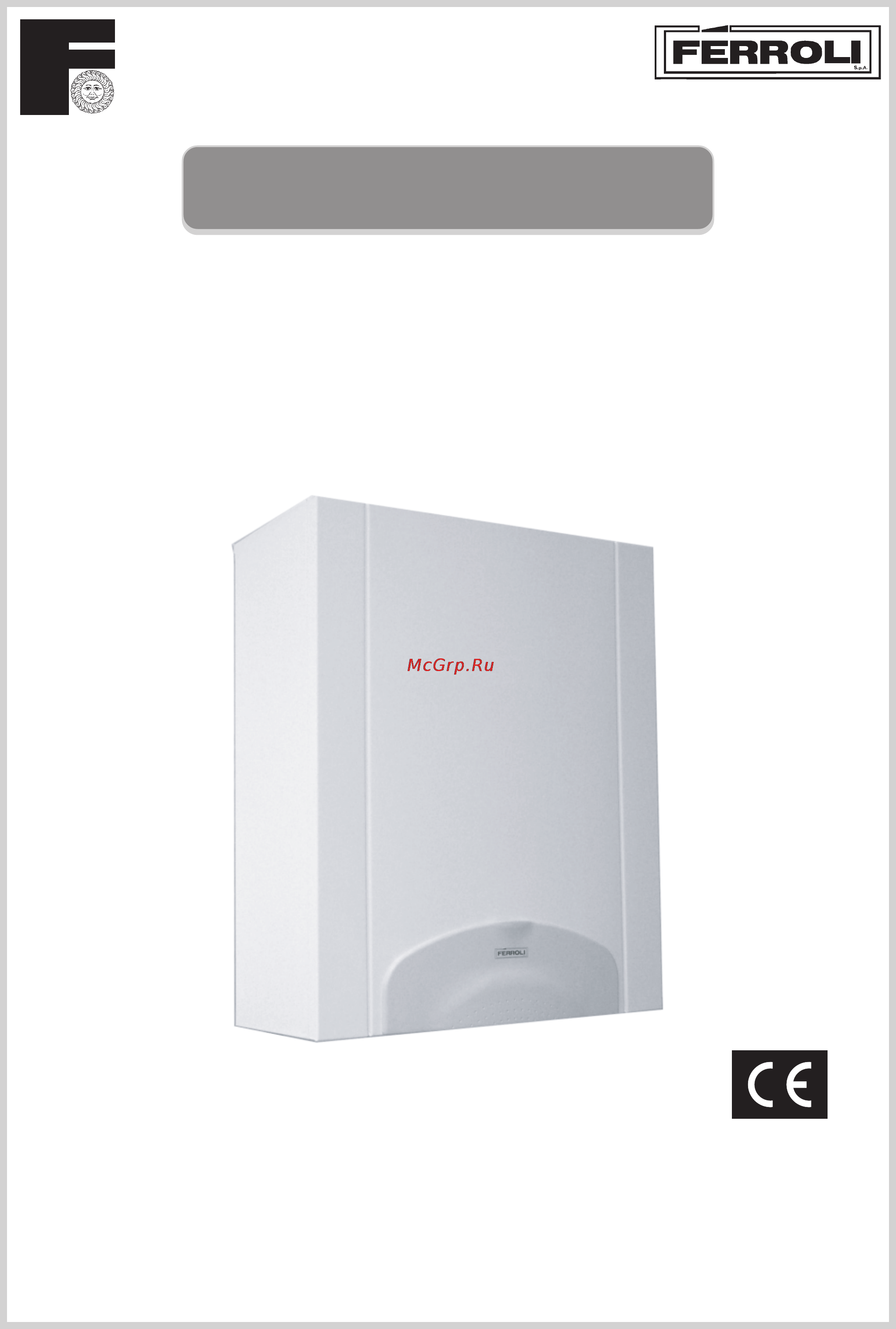 Ferroli ECONCEPT 50 Инструкция по эксплуатации онлайн