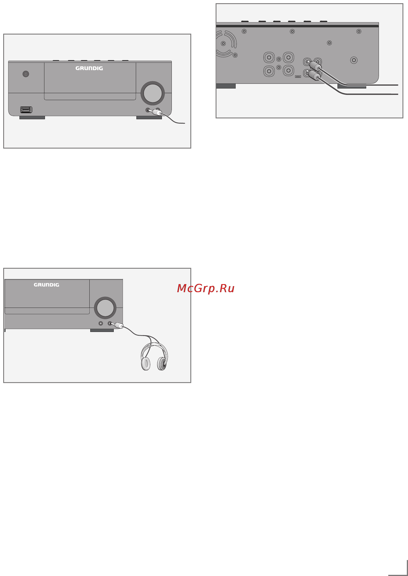 Grundig M 2200 DAB+ [11/27] Connection and preparatio