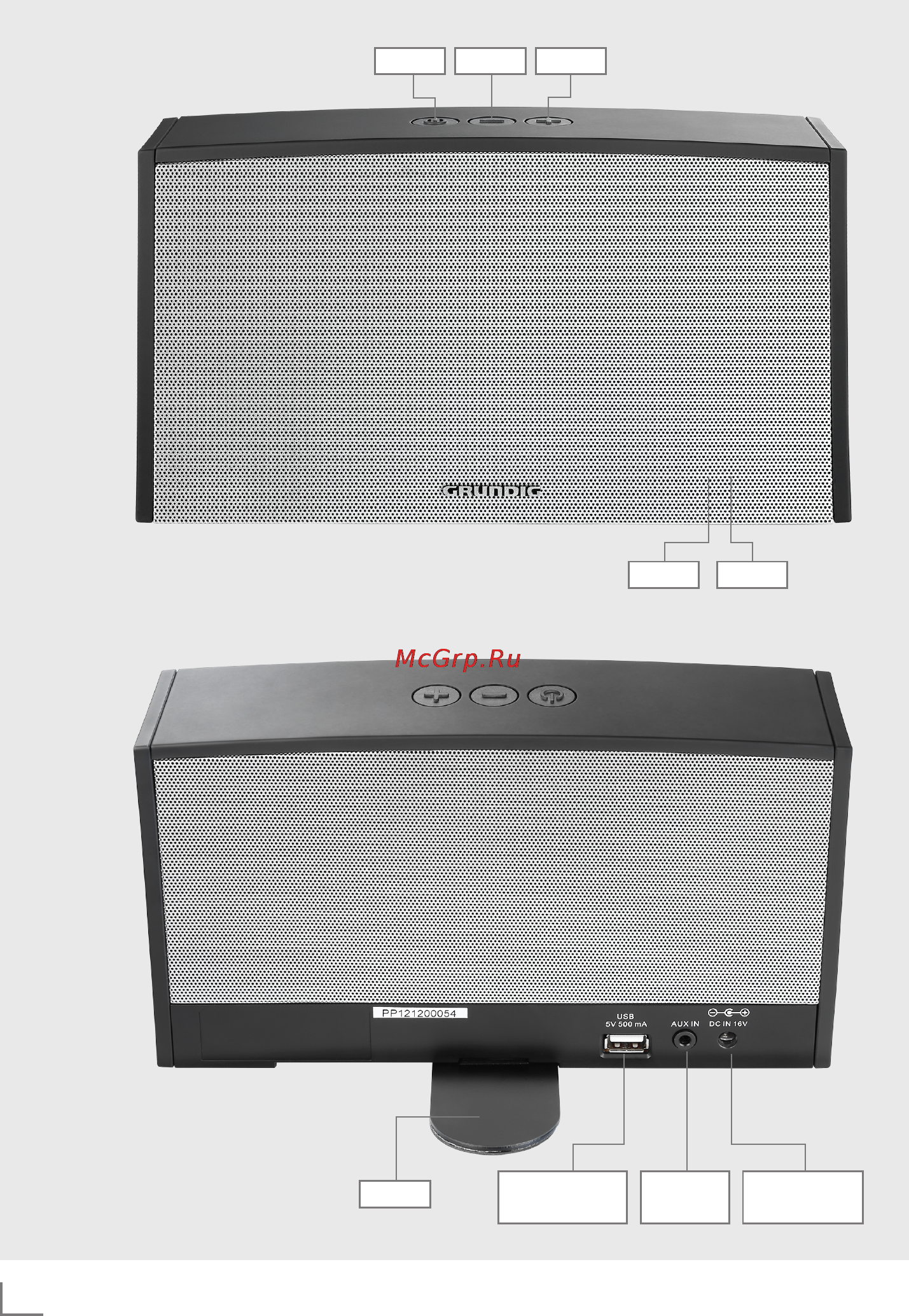 Grundig GSB 500 Инструкция по эксплуатации онлайн [3/12] 66917
