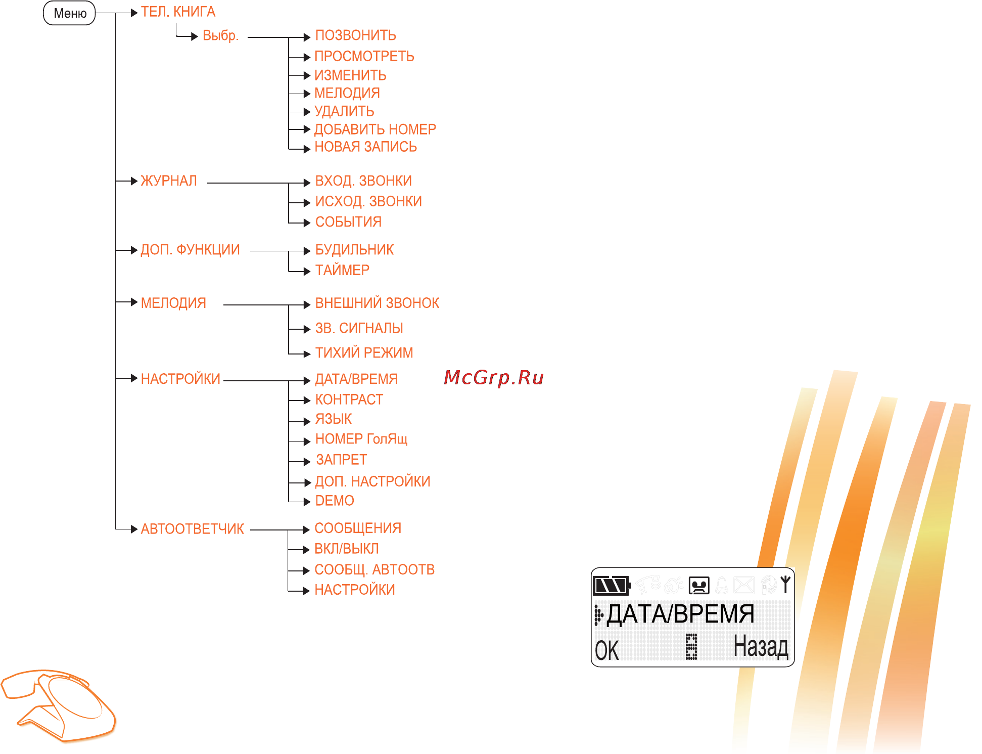 Sagemcom Sixty Wite [13/38] Перемещаться в меню