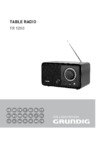 Grundig TR 1200 Инструкция по эксплуатации