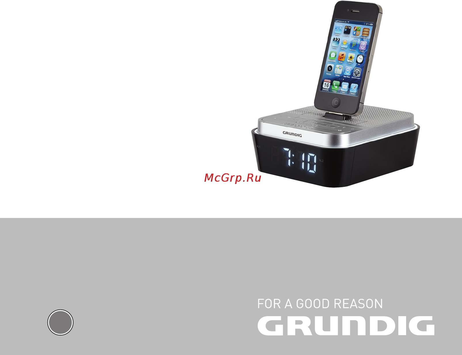 Grundig Sonoclock 930 iP Инструкция по эксплуатации онлайн