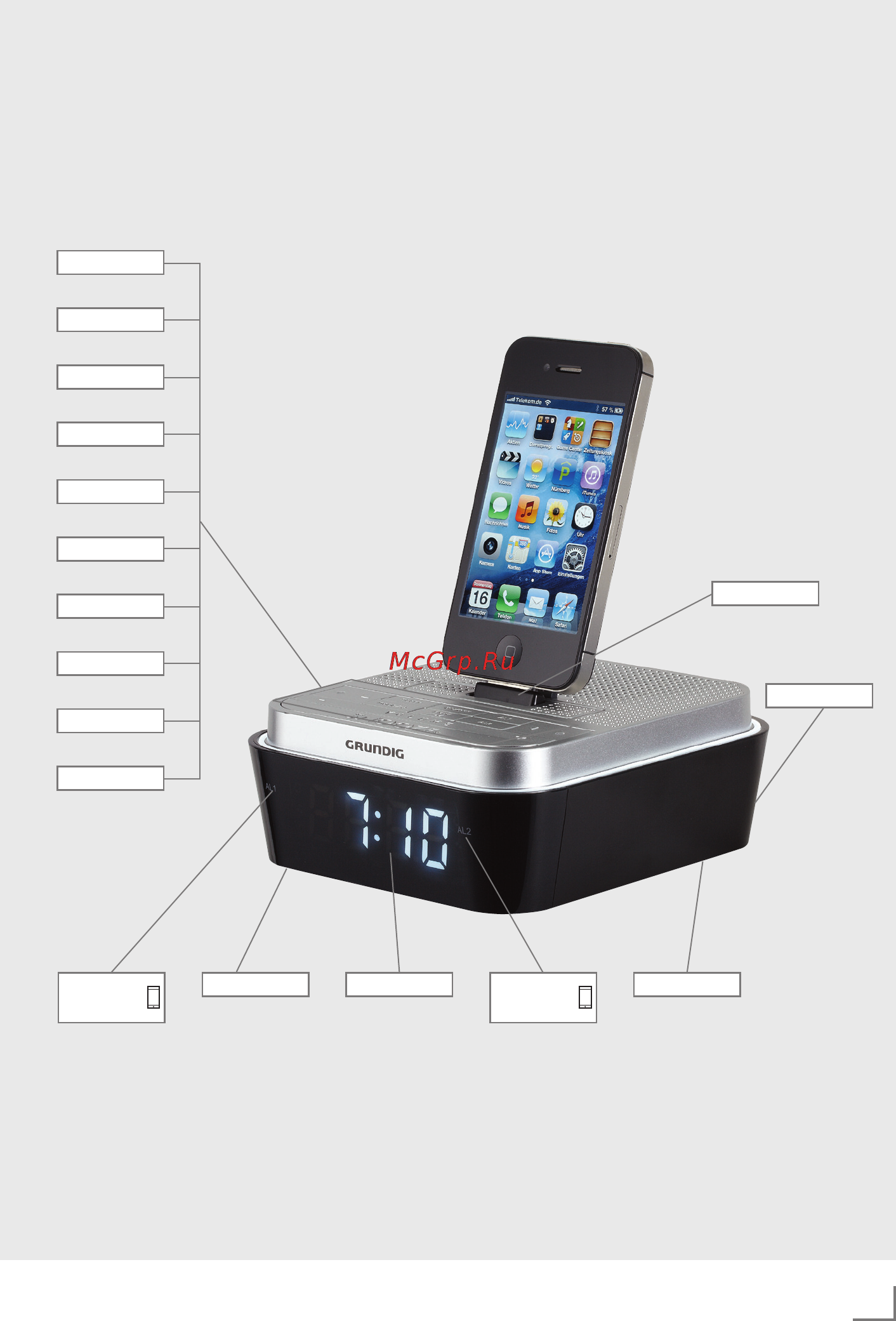 Grundig Sonoclock 935 iP [5/11] Overvie