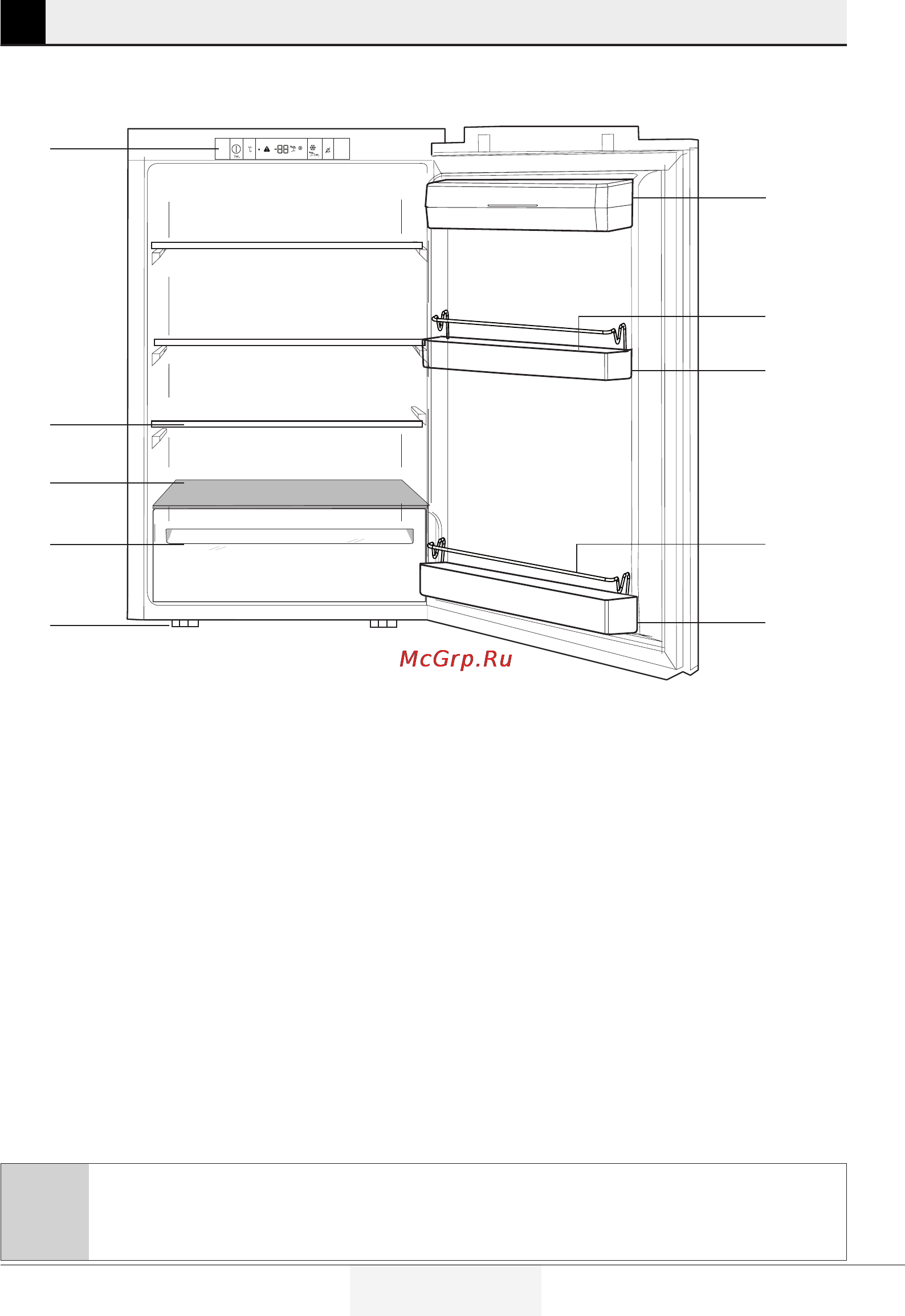 Grundig GTMI 10130 [7/39] Your refrigerator