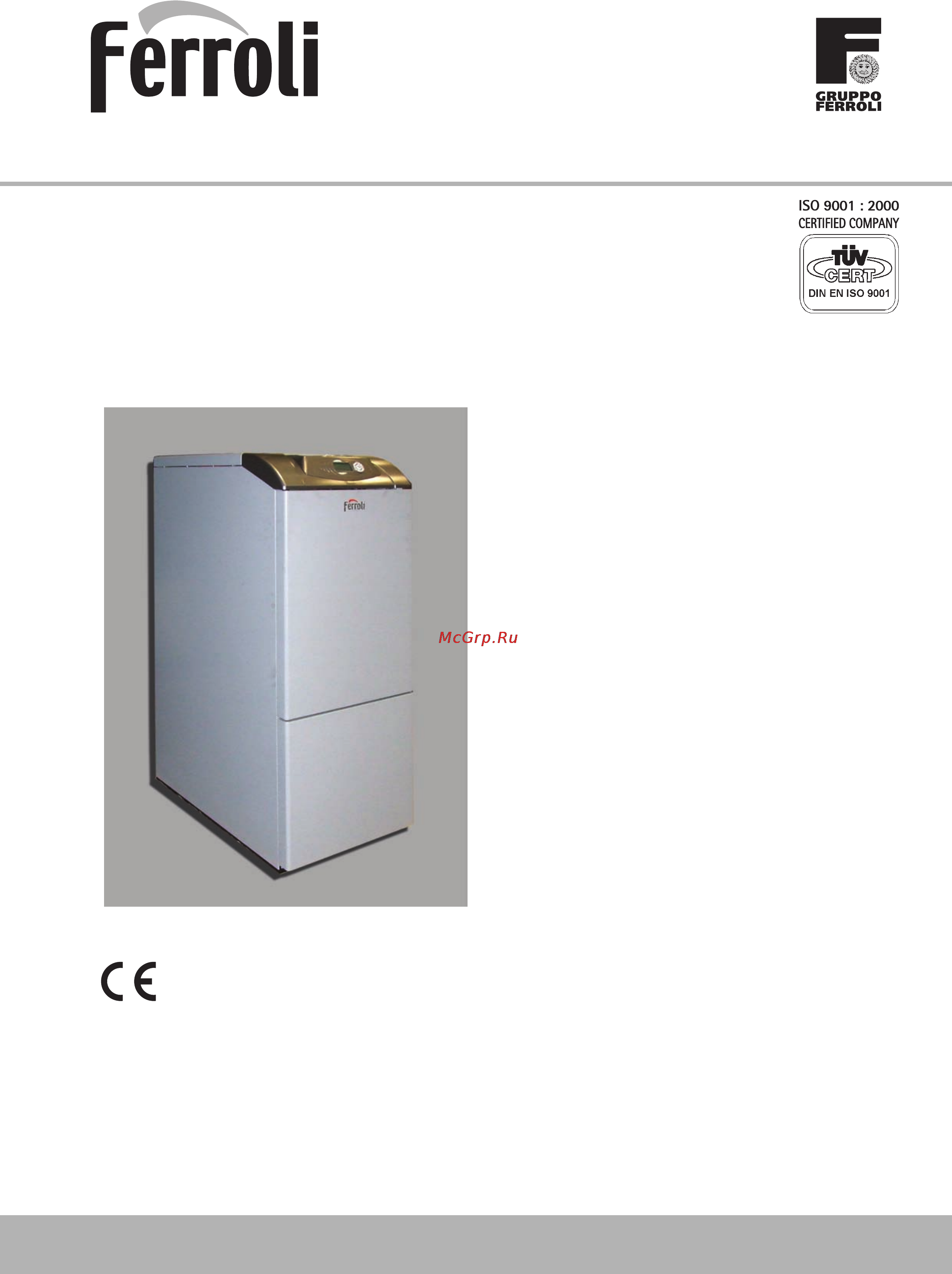 Ferroli ATLAS D 30F KI UNIT Инструкция по эксплуатации онлайн