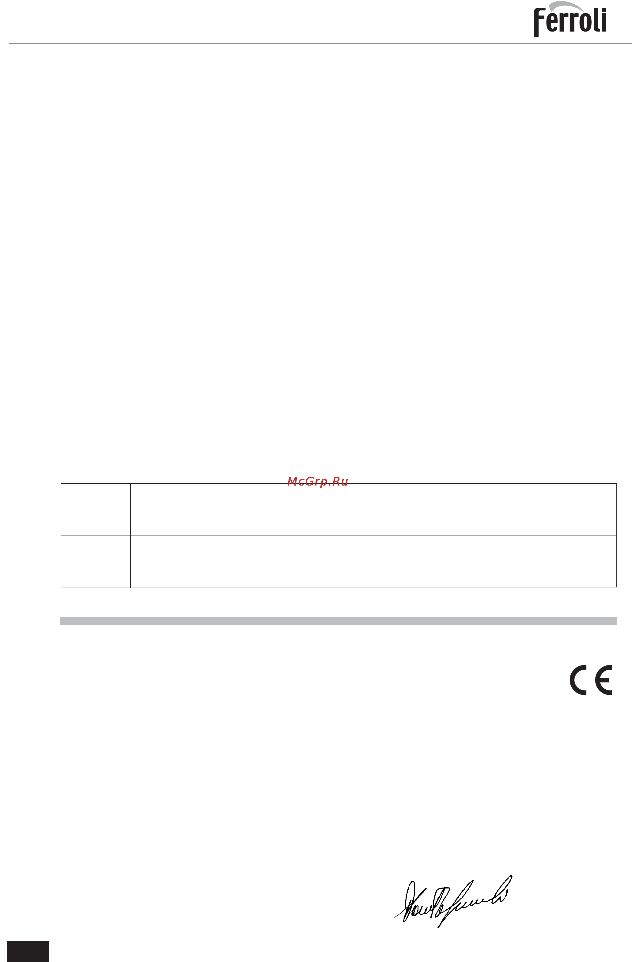 Ferroli SUN M 3-6 [2/27] Sun m3 m6