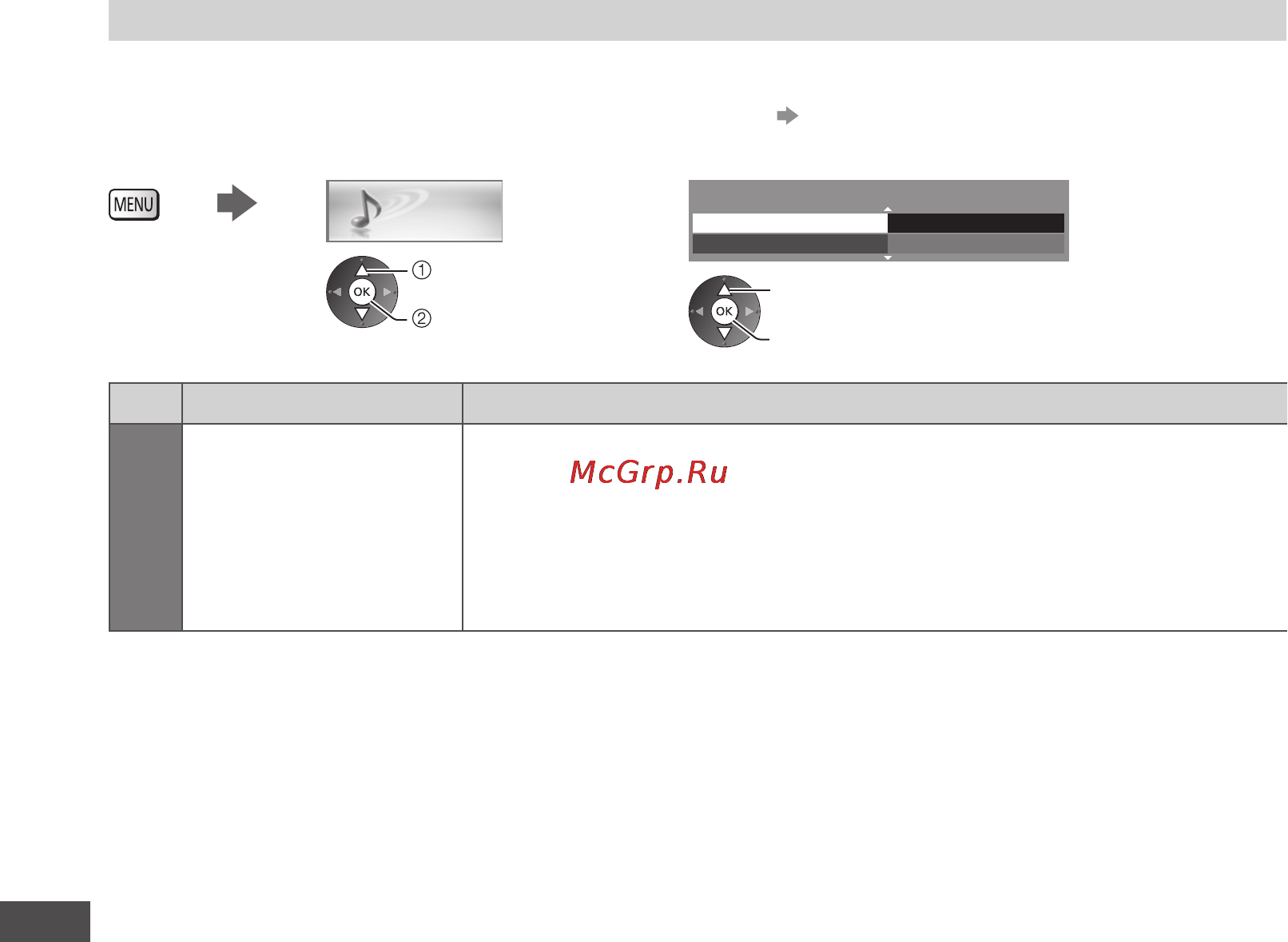 Panasonic TX-PR50VT50 [82/108] Пункт настройки конфигурации варианты