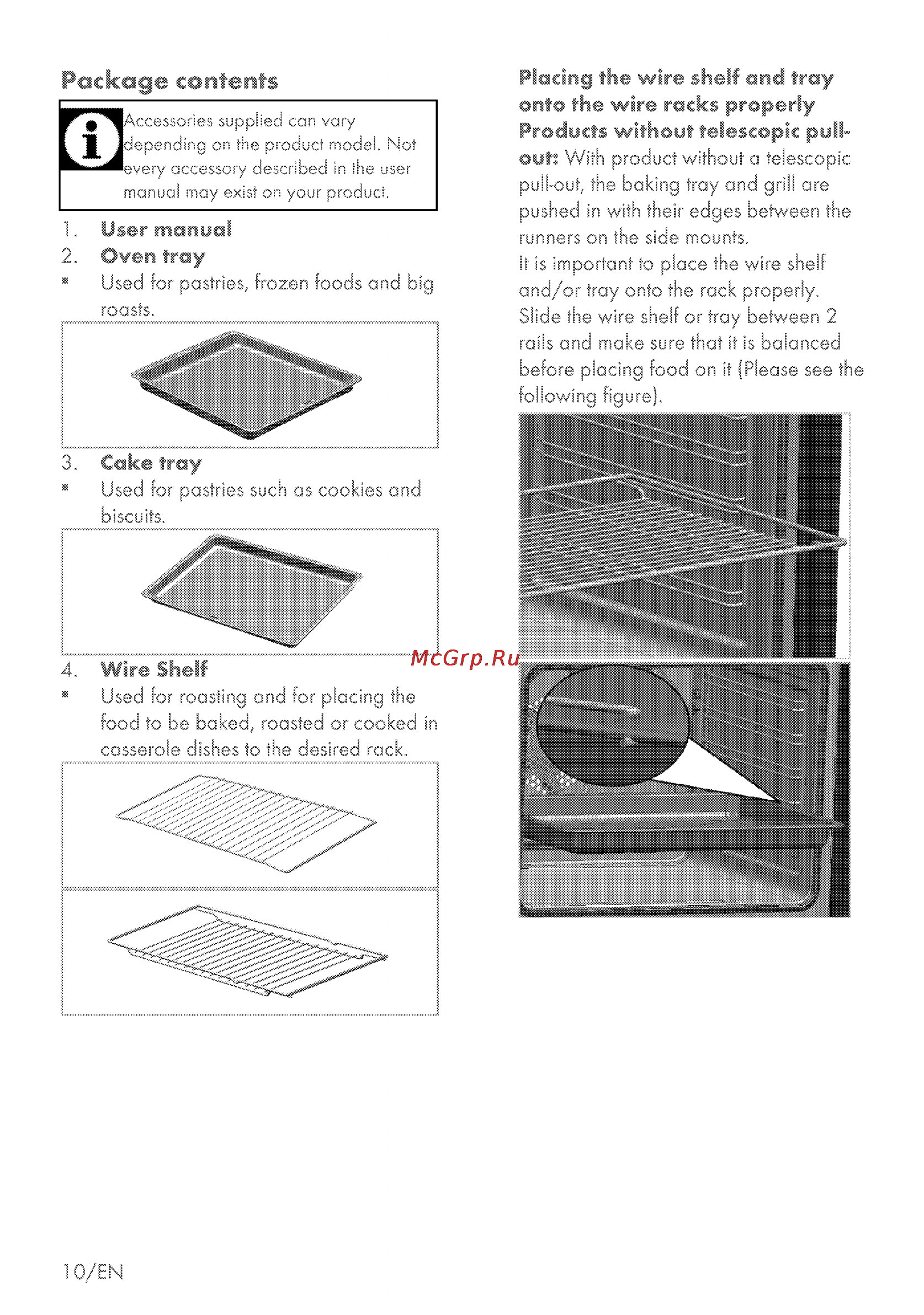 Grundig GEBC 11000 X [38/56] Package contents