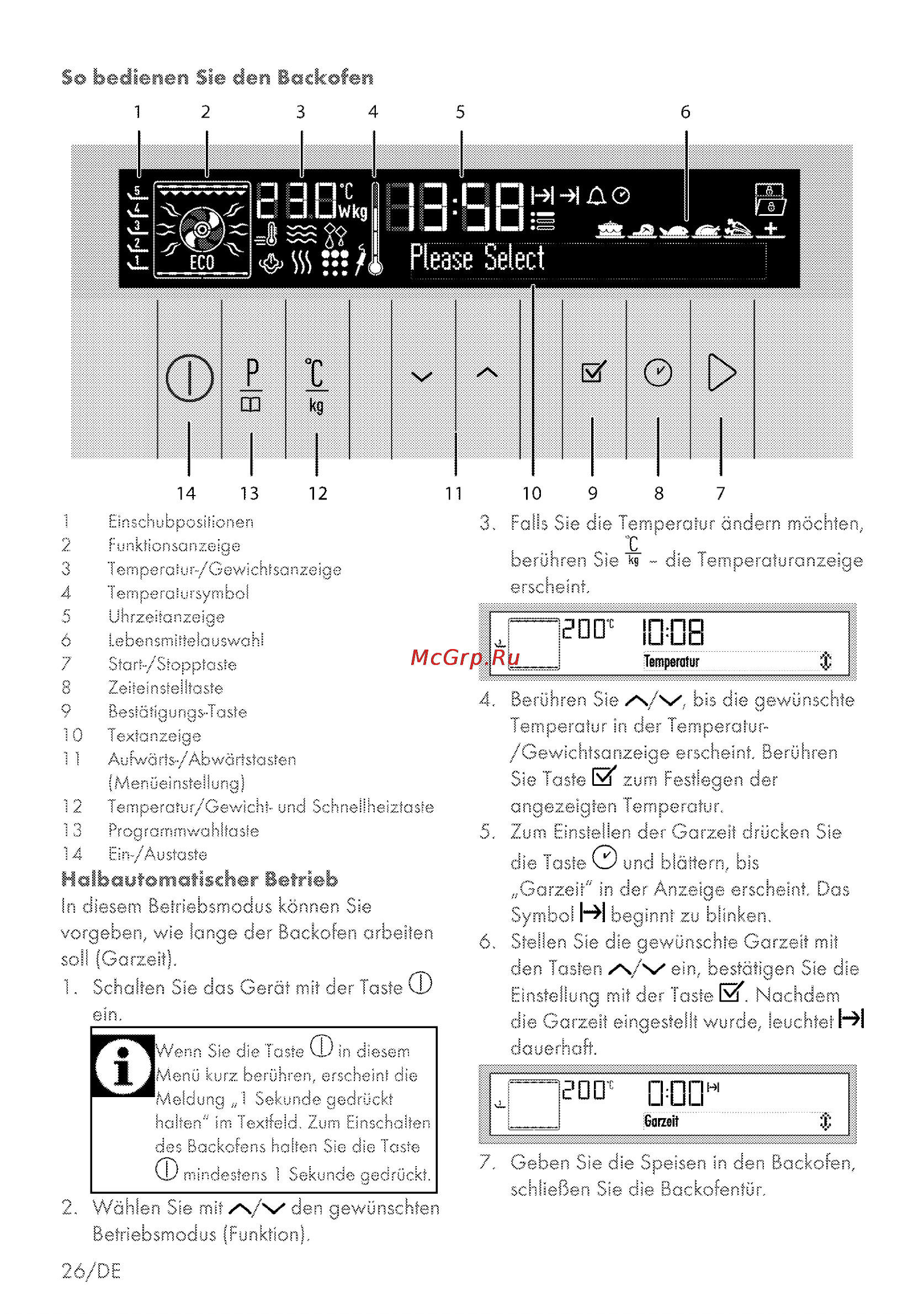 Grundig GEZDS 47000 B Инструкция по эксплуатации онлайн [26/84] 67016