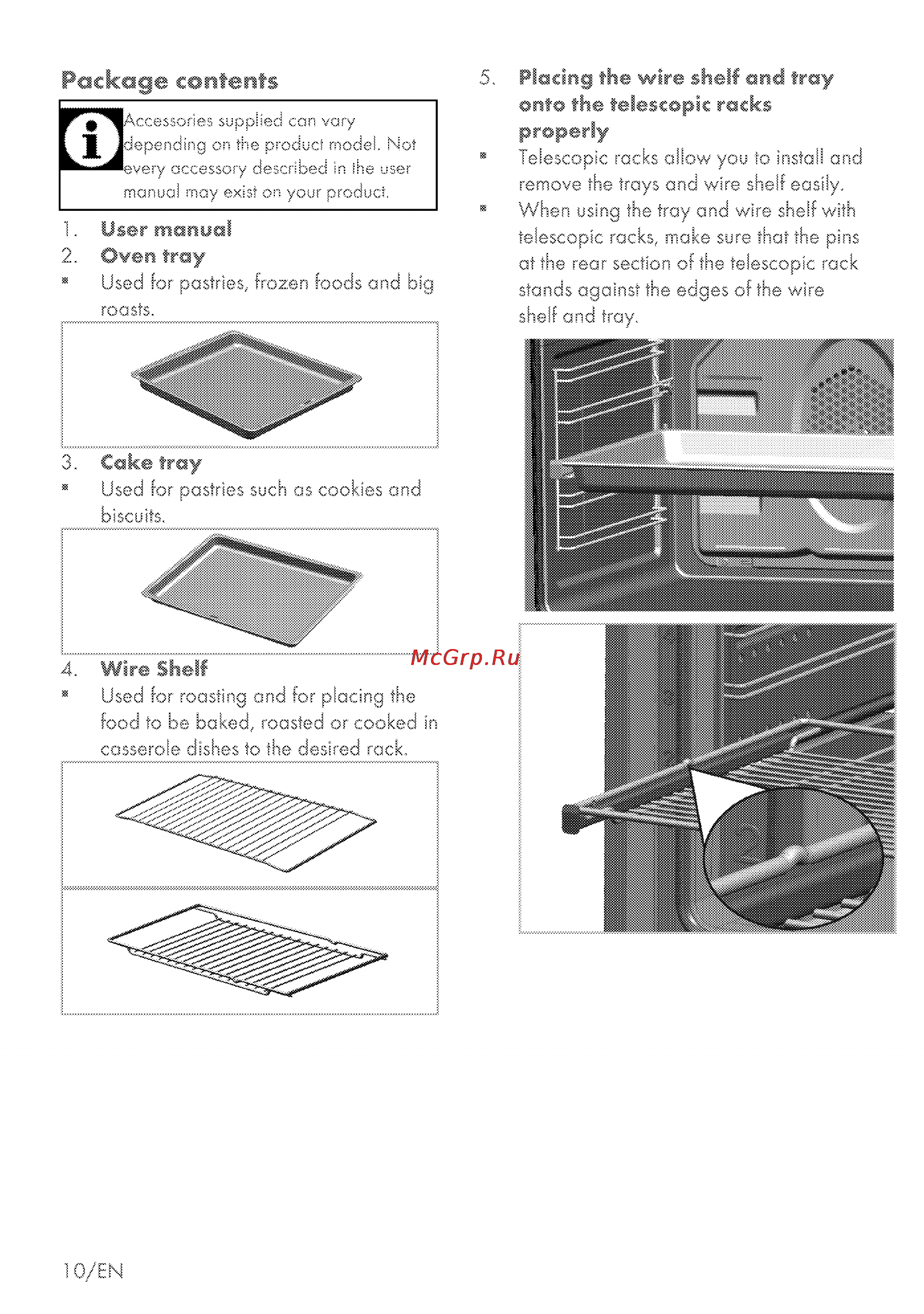 Grundig GEZDS 47000 B [52/84] Package contents