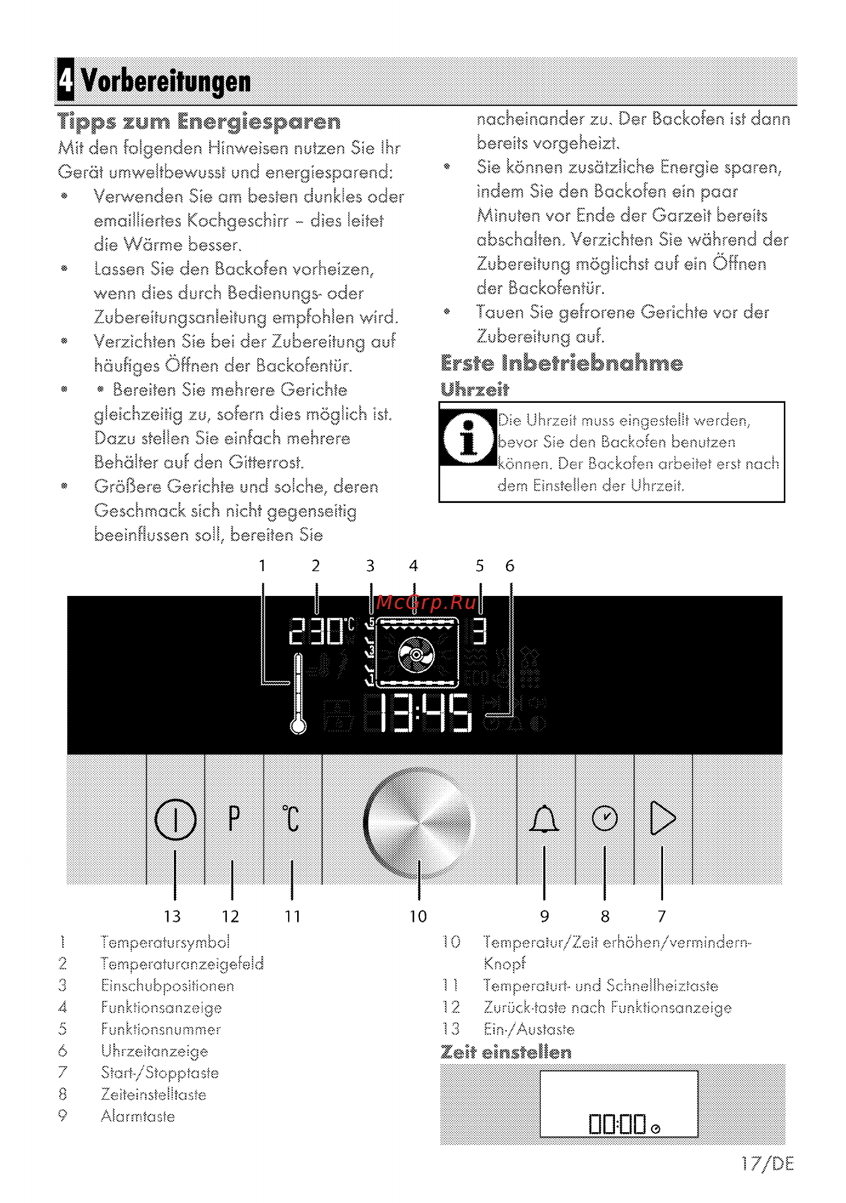 Grundig GEBM 34000 X [17/72] Q vorbereitungen