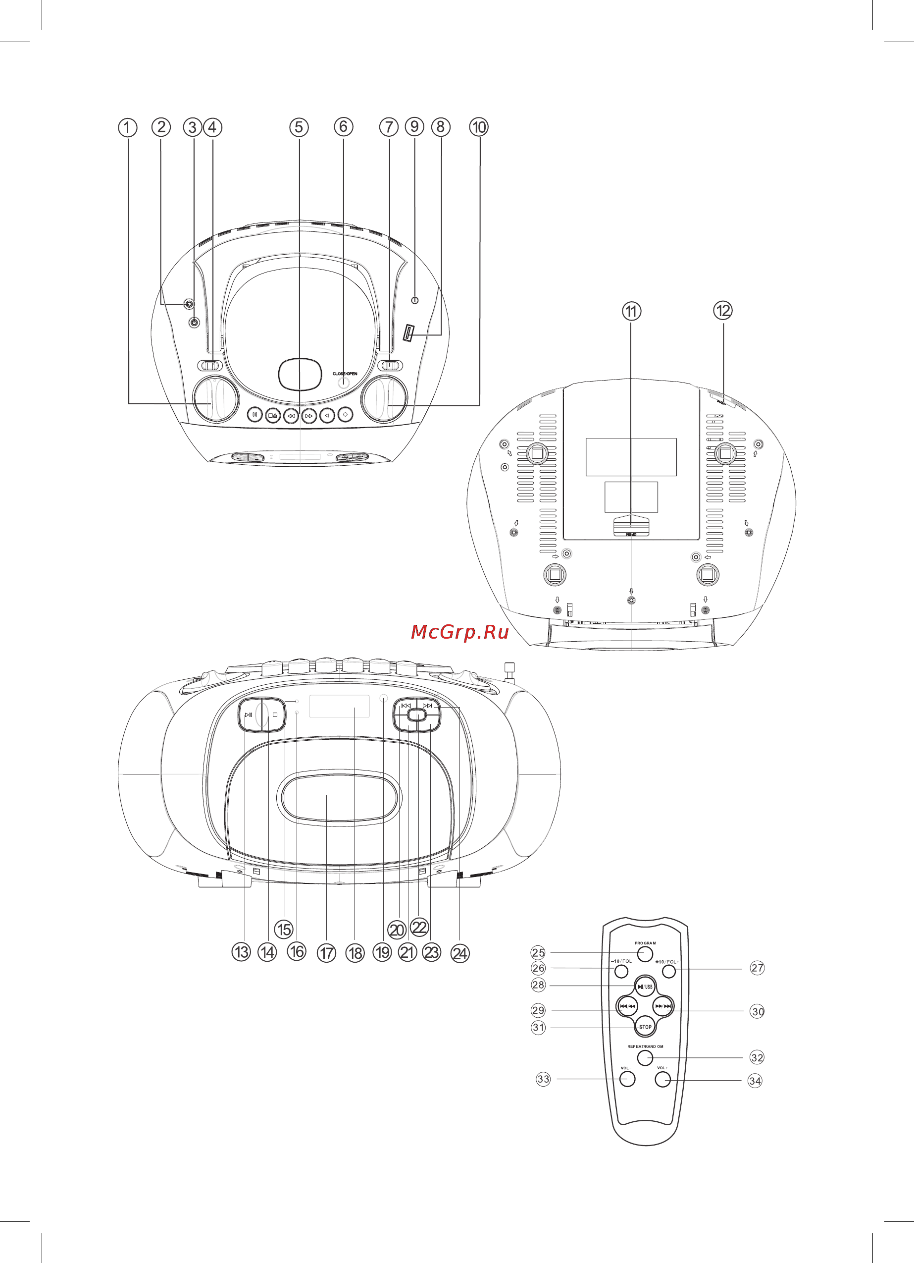 Vitek WX-4001 MS Инструкция по эксплуатации онлайн [2/48] 67021