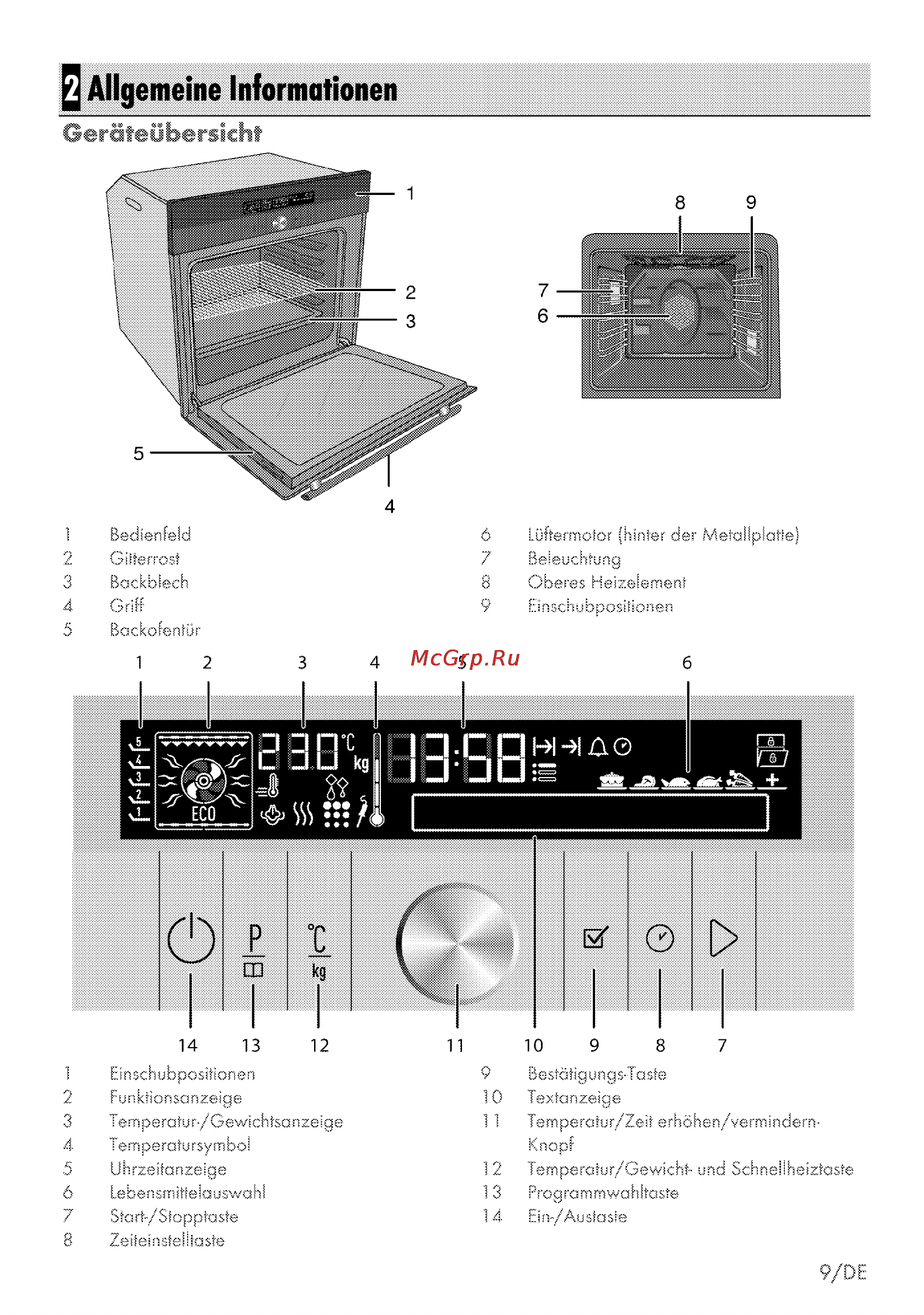 Grundig GEBM 46000 B Инструкция по эксплуатации онлайн [9/80] 67022