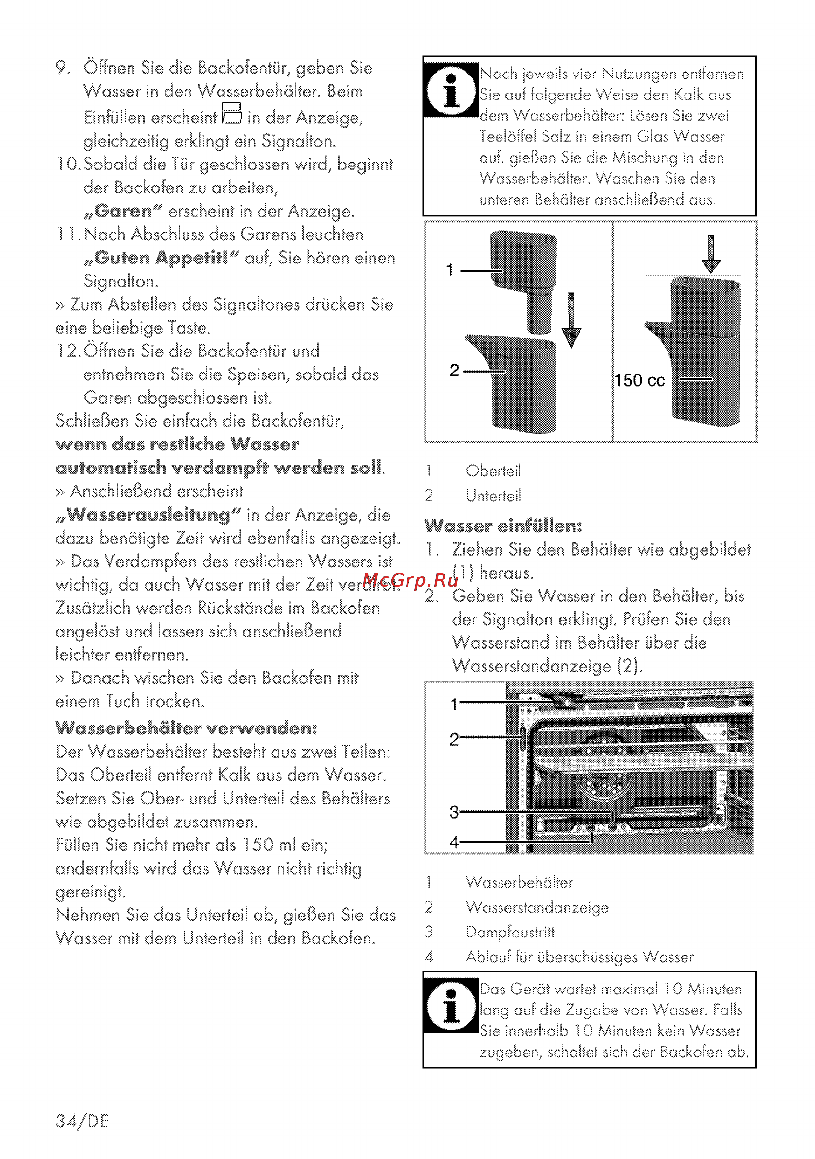 Grundig GEBD 47000 B [34/88] Wasser sirfofem