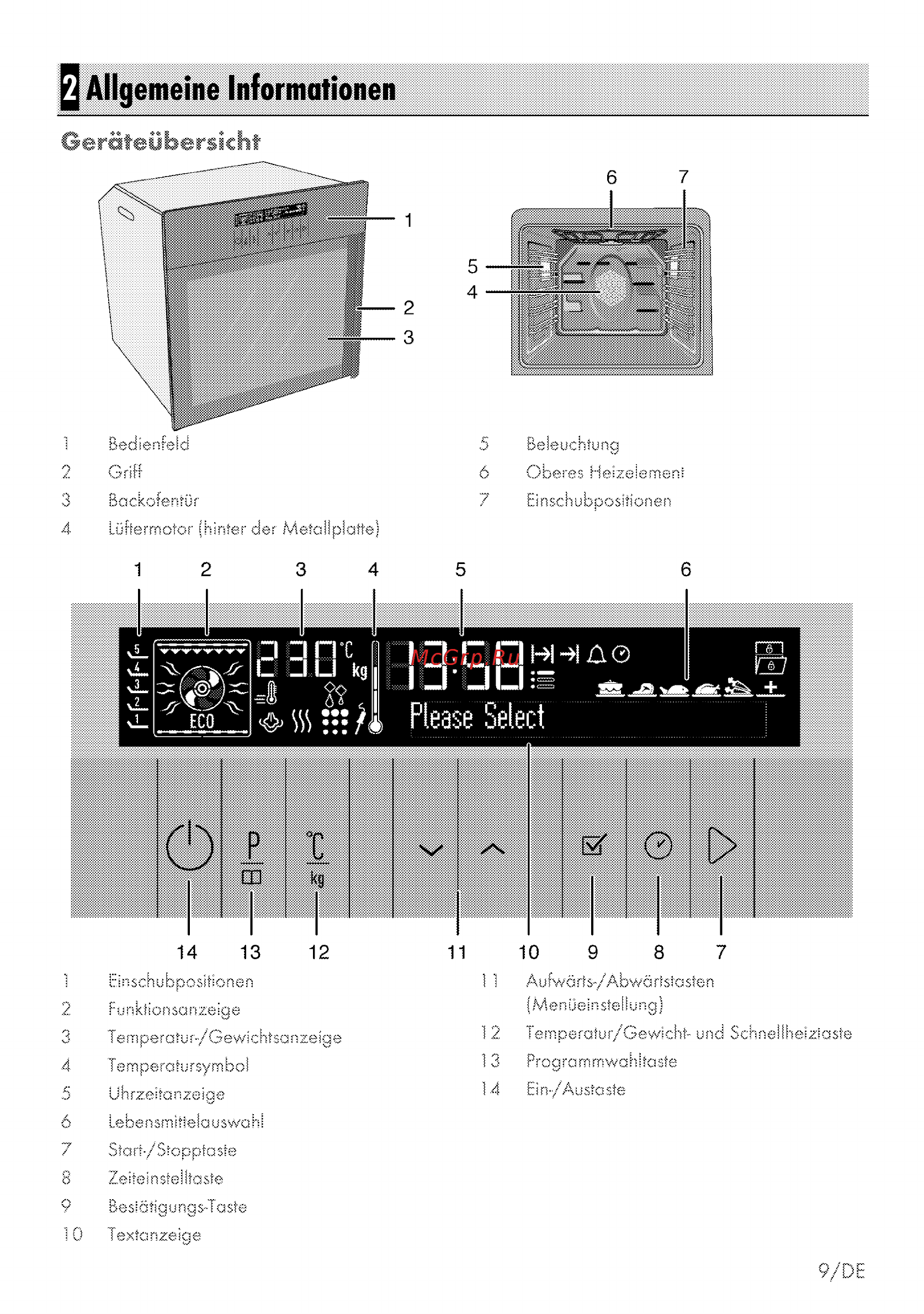 Grundig GEZS 57000 BL [9/80] Q allgemeine informationen