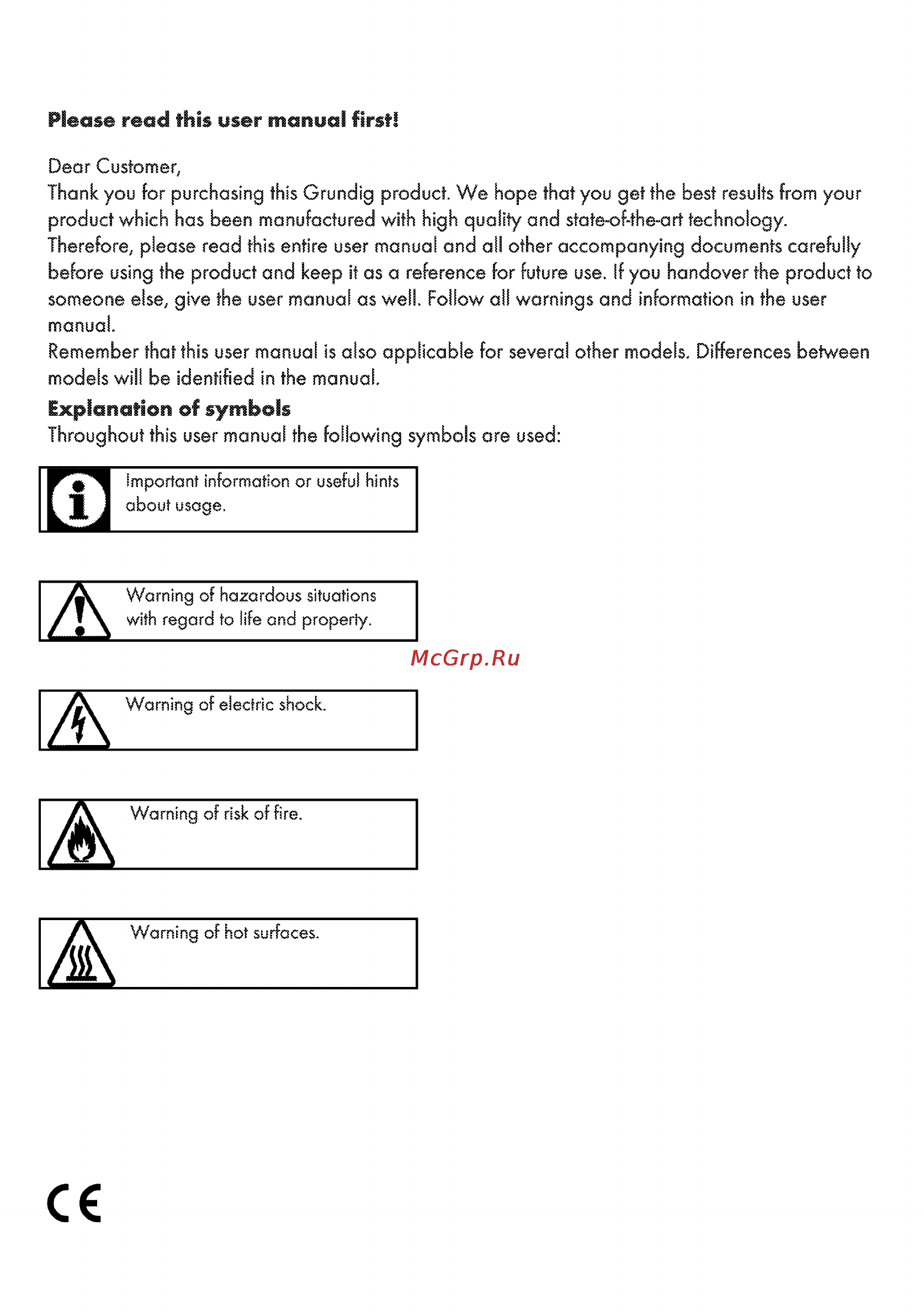 Grundig GEHC 11000 X [28/56] Exptenarian of symbols