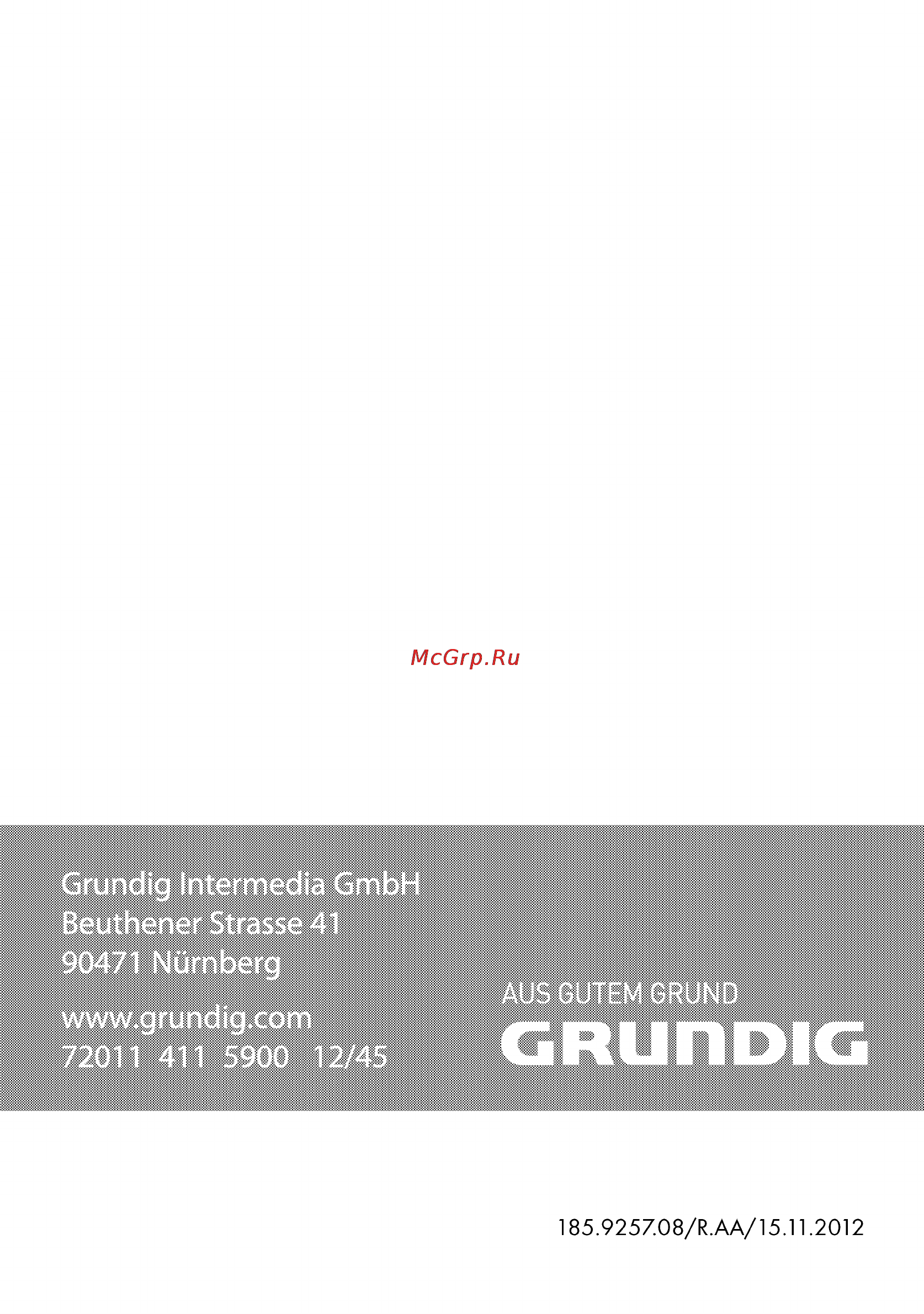 Grundig GIEI 624410 X Инструкция по эксплуатации онлайн [52/52] 67054
