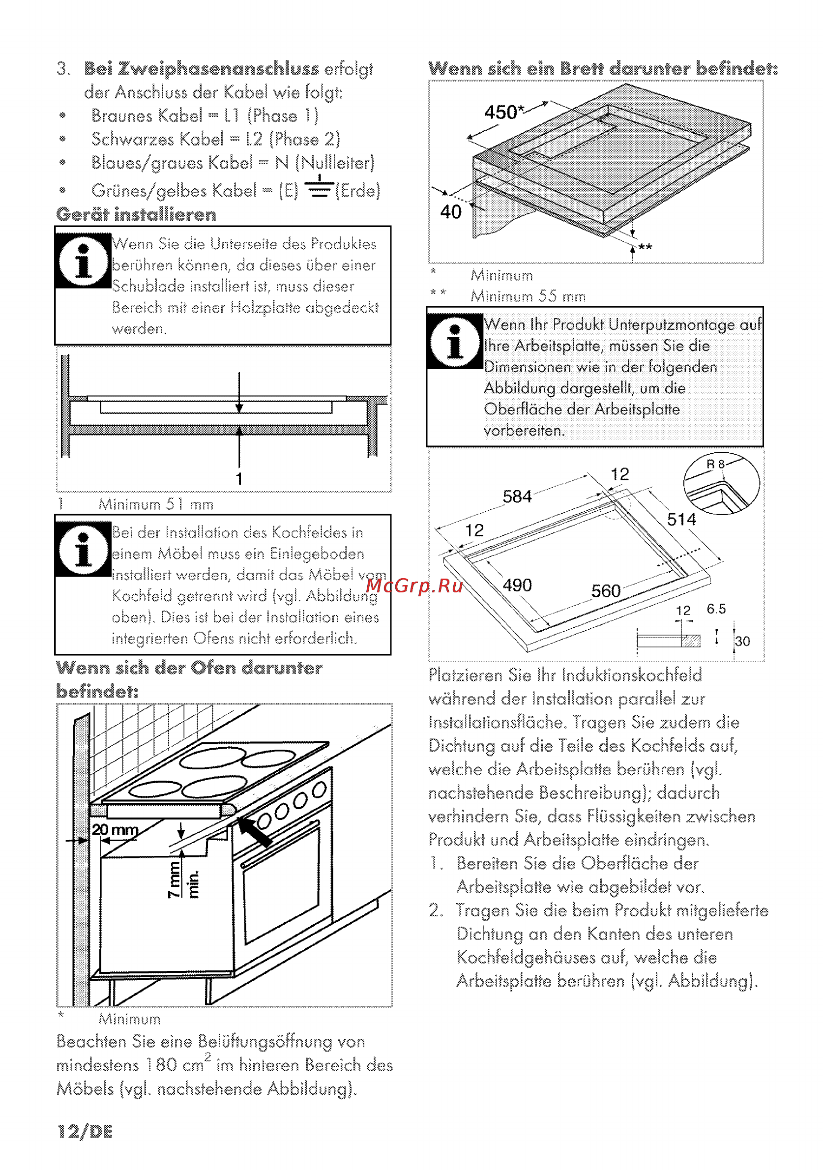 Grundig GIEI 635410 N [12/56] Gerit mstalferen