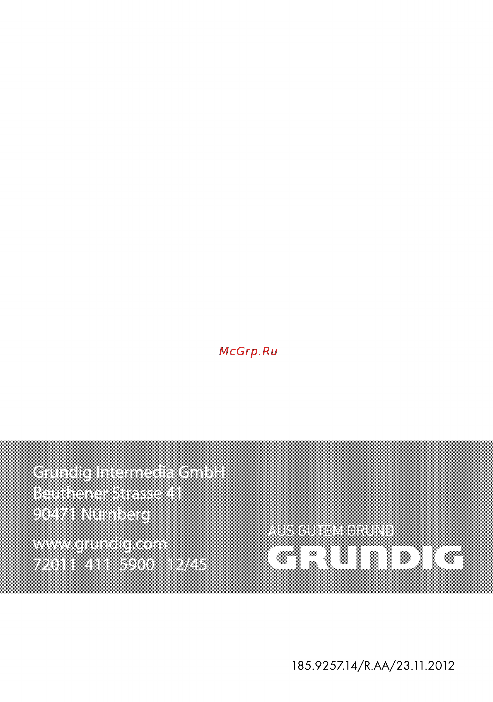Grundig GIEI 635410 N Инструкция по эксплуатации онлайн [56/56] 67057
