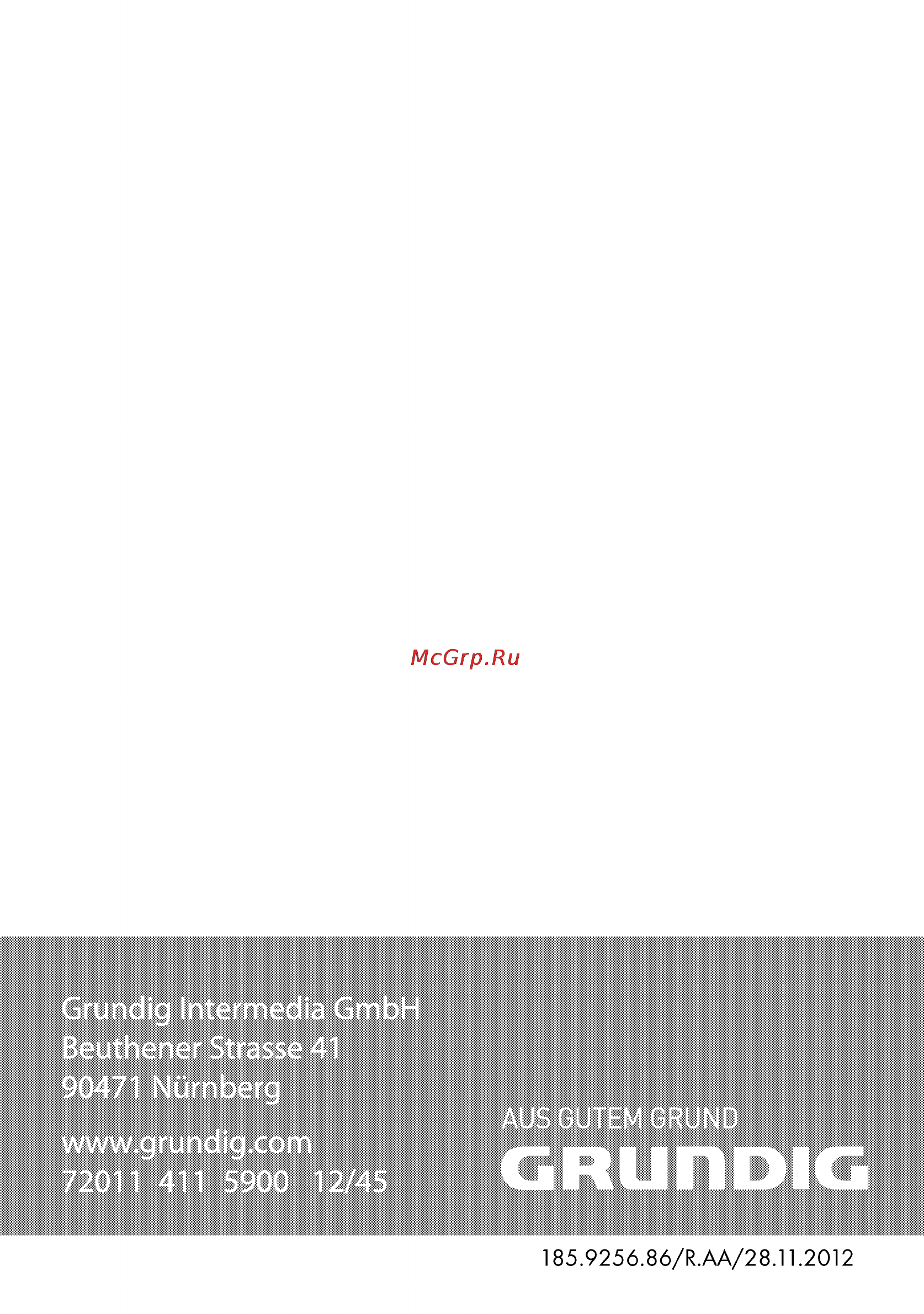 Grundig GIEI 635410 X Инструкция по эксплуатации онлайн [52/52] 67060