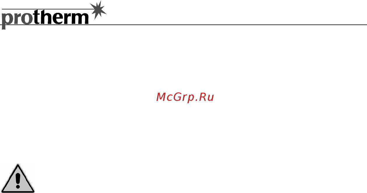 Protherm Медведь 60 PLO Инструкция по эксплуатации онлайн [3/48] 152868